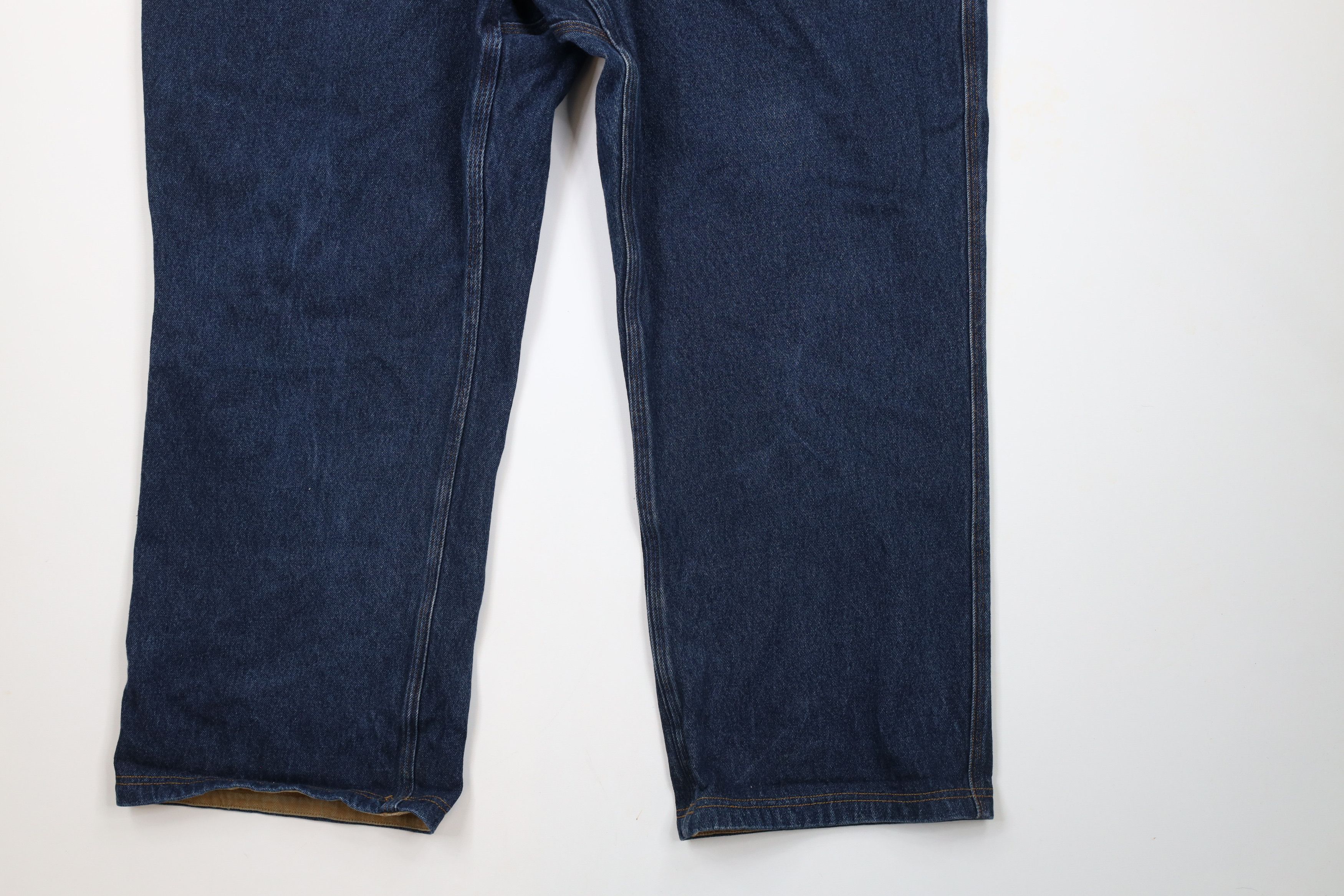 Duluth Trading Company × Vintage Duluth Trading Co Fit Fire Hose 5 Pocket Denim Jeans Blue Size US 44 / EU 60 - 4 Thumbnail
