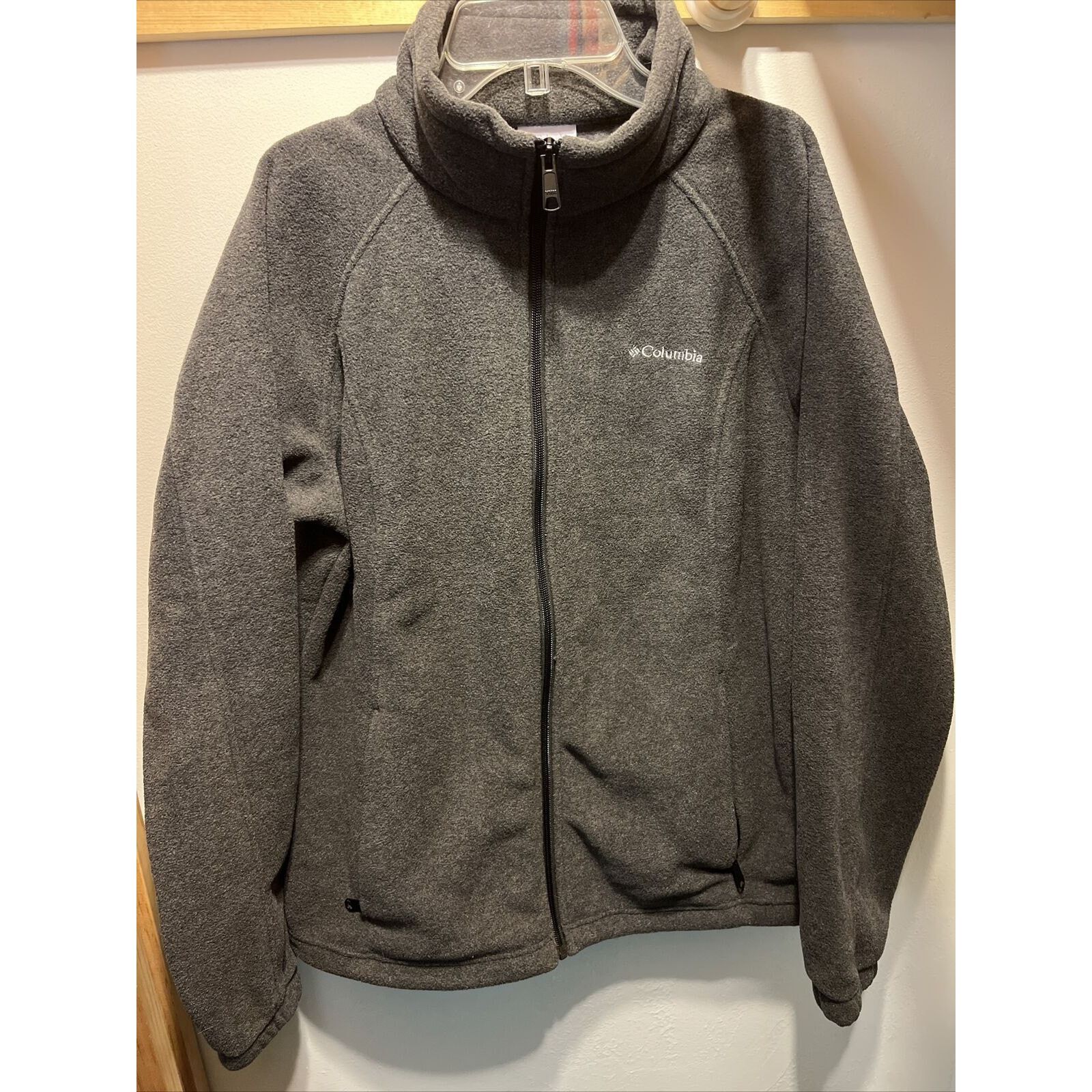 Columbia Columbia Mens L Gray Long Sleeve Zip Polyester Fleece Jacket Size US L / EU 52-54 / 3 - 2 Thumbnail