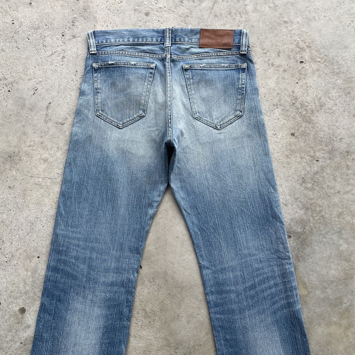 Japanese Brand W32x31.5 Vintage Japanese Denim Faded Jeans Pants Size US 32 / EU 48 - 9 Thumbnail
