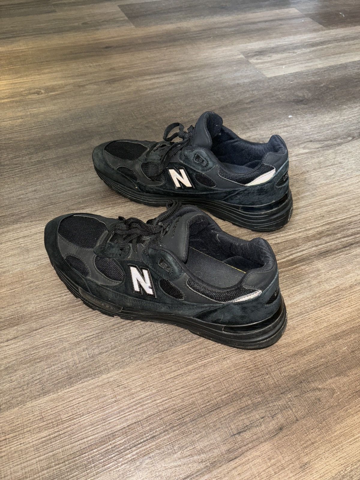 New Balance New Balance 992 USA Made Triple Black | Grailed