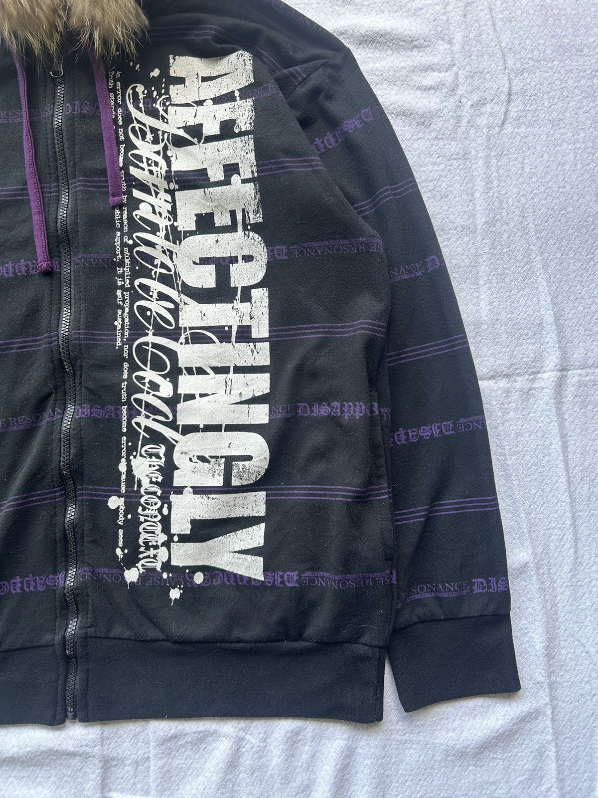 Japanese Brand Japanese Fur Hoodie Poem Time Step Ifsixwasnine lgb Size US L / EU 52-54 / 3 - 5 Thumbnail