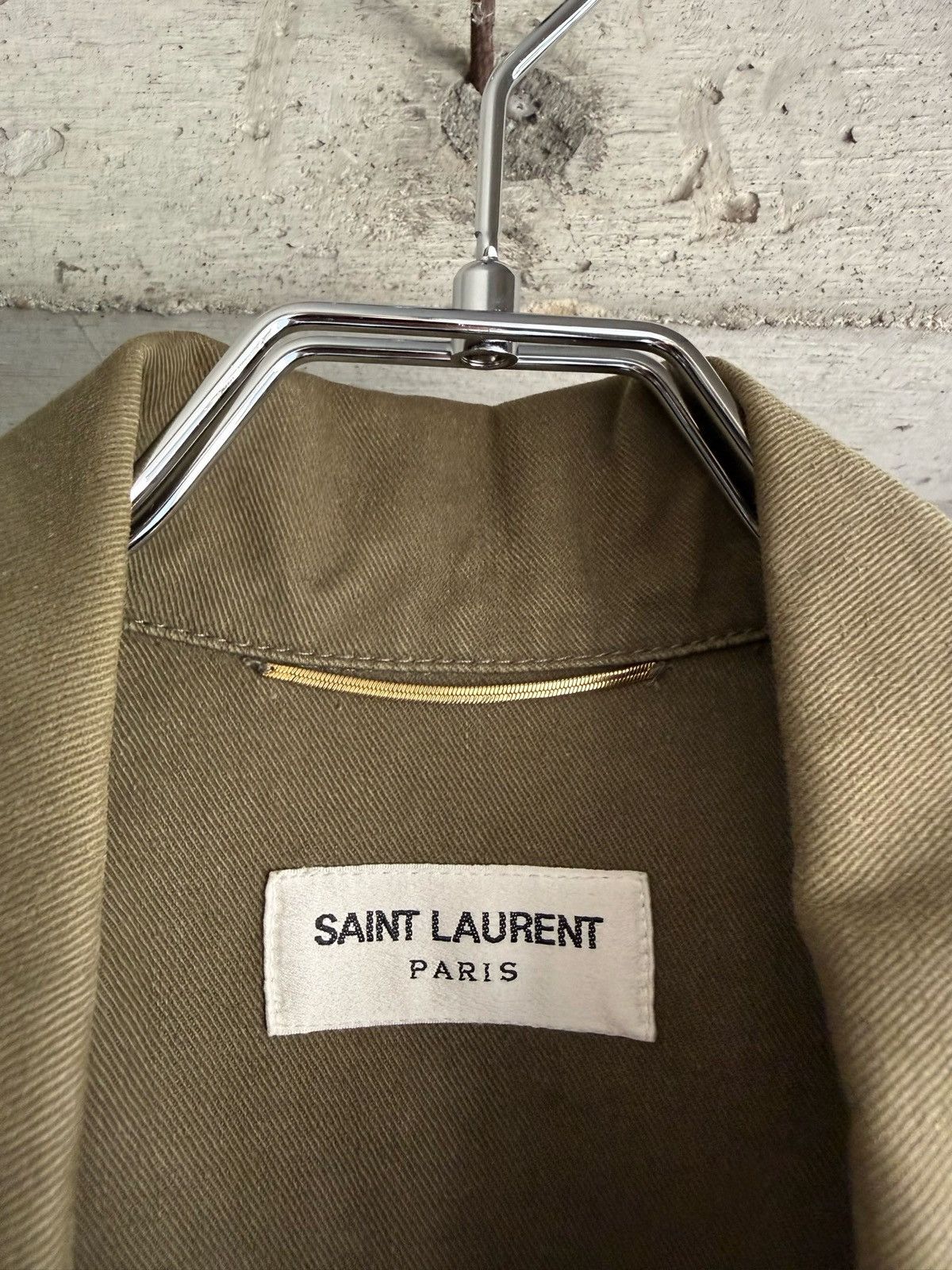 Saint Laurent Paris SAINT LAURENT PARIS 16AW MILITARY COAT Size US XS / EU 42 / 0 - 8 Thumbnail