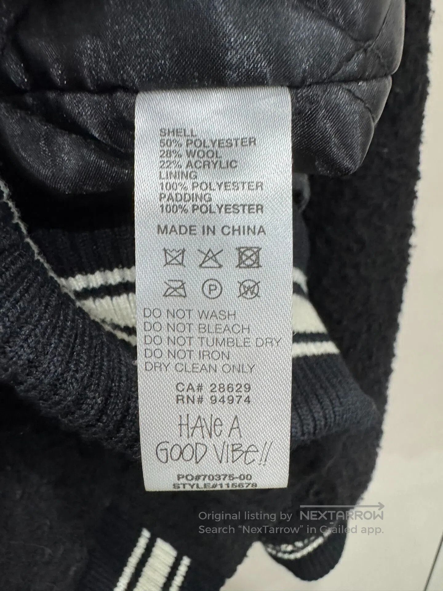 Stussy stussy wool embroidered bomber jacket size L. Size US L / EU 52-54 / 3 - 8 Thumbnail