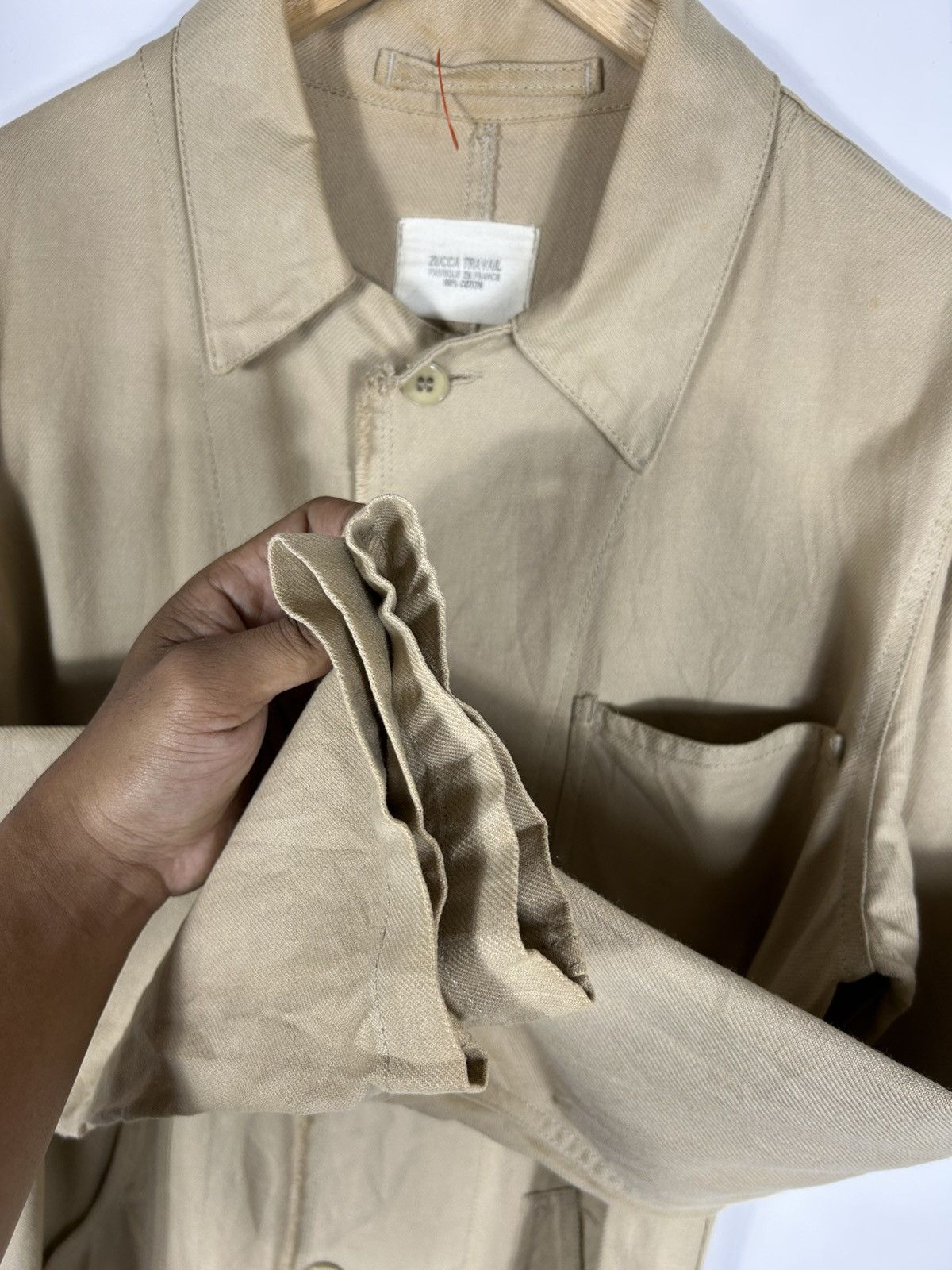 CABANE de ZUCCa 🔥Zucca By Issey Miyake Button Long Coat Jacket Size US M / EU 48-50 / 2 - 7 Thumbnail