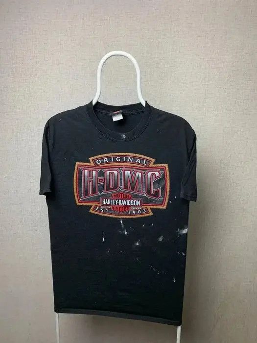 Harley Davidson Harley Davidson T-shirt size M alligator reverse black Size US M / EU 48-50 / 2 - 2 Thumbnail