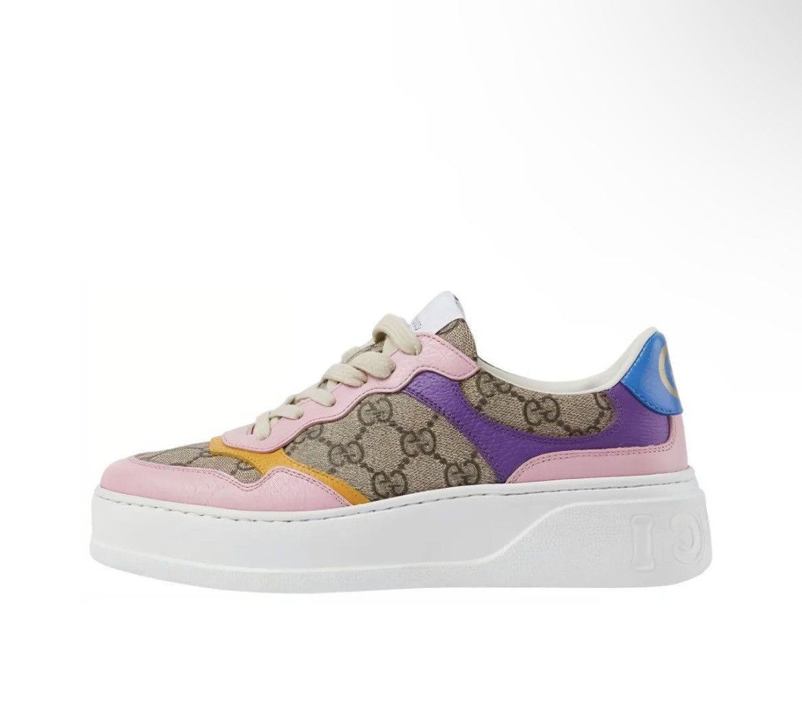 Gucci Gucci GG Supreme Chunky Platform Trainers Sneakers size 40.5 Size US 10.5 / IT 40.5 - 1 Thumbnail