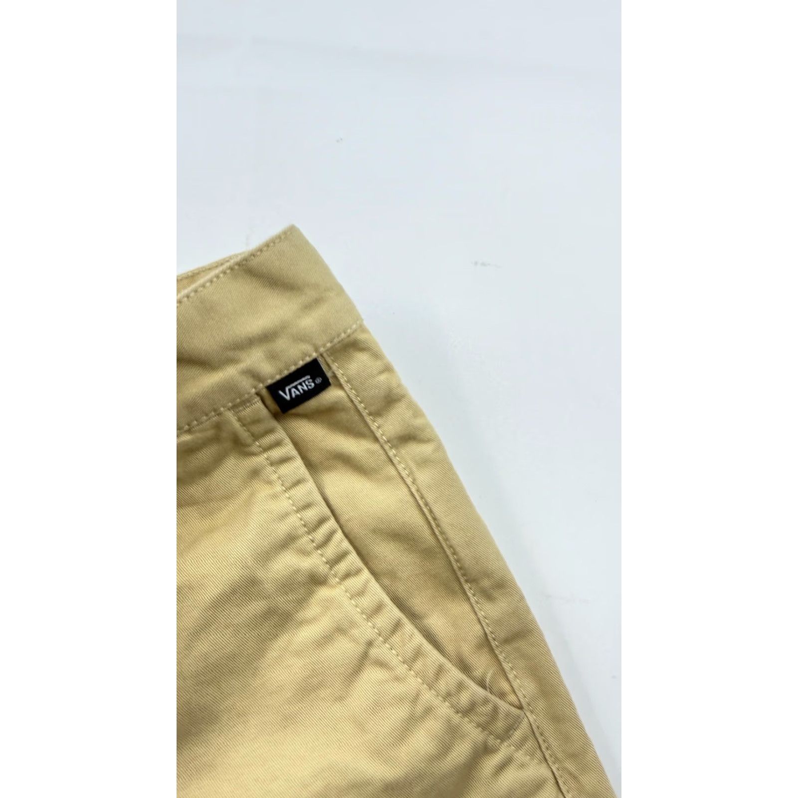 Vans VANS Chino Pants Mens 29 Khaki Baggy Fit Casual Skatewear Street Authentic Mens Size US 29 - 7 Thumbnail