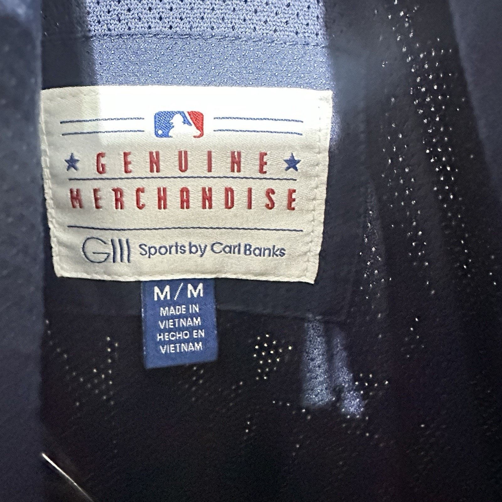 MLB Vtg Cleveland Indians Carl Banks G3 Big Logo Jacket Medium Size US M / EU 48-50 / 2 - 9 Thumbnail