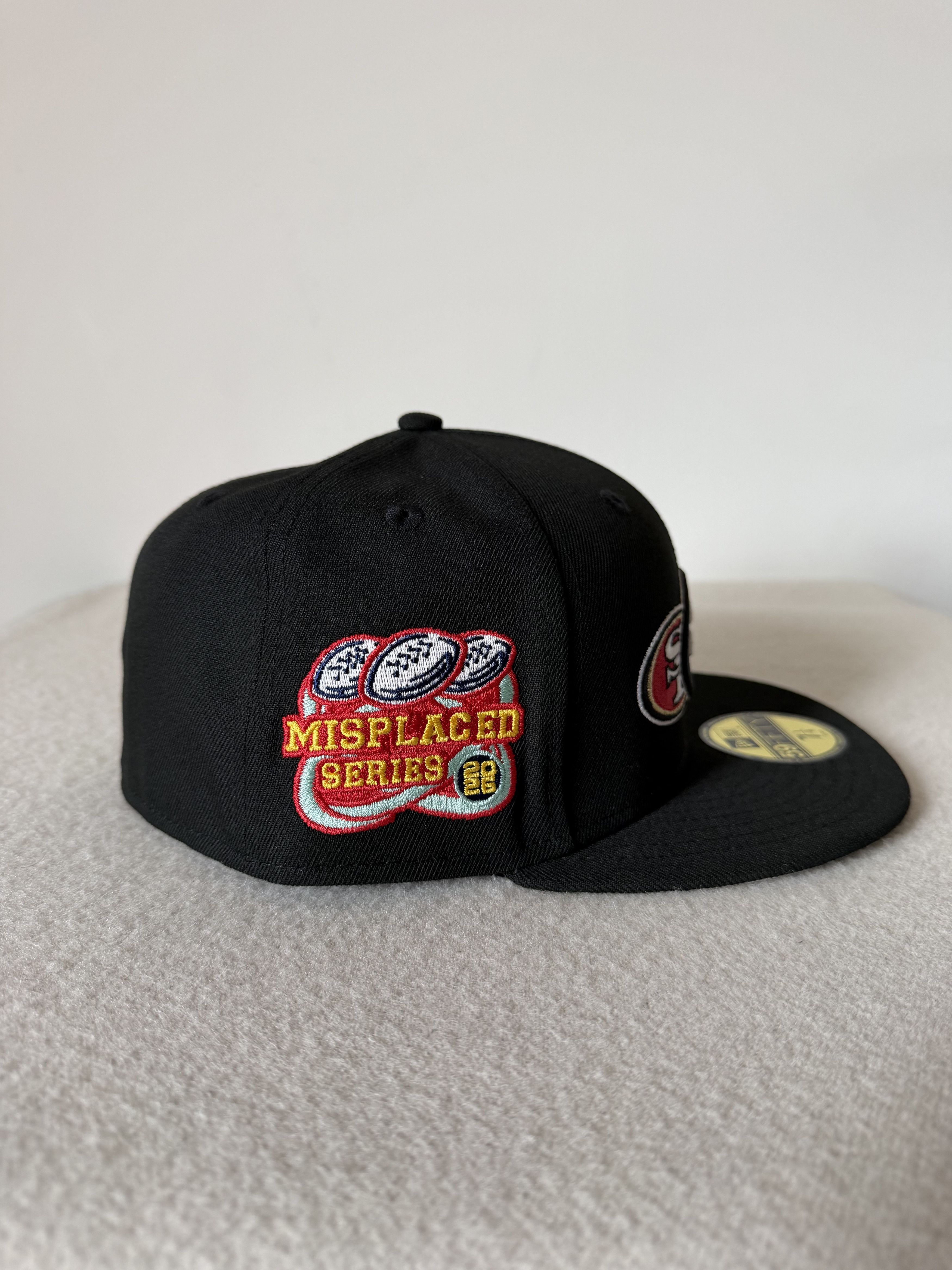 New Era 7 1/4 John Geiger New Era Misplaced San Francisco 49ers Size ONE SIZE - 4 Thumbnail