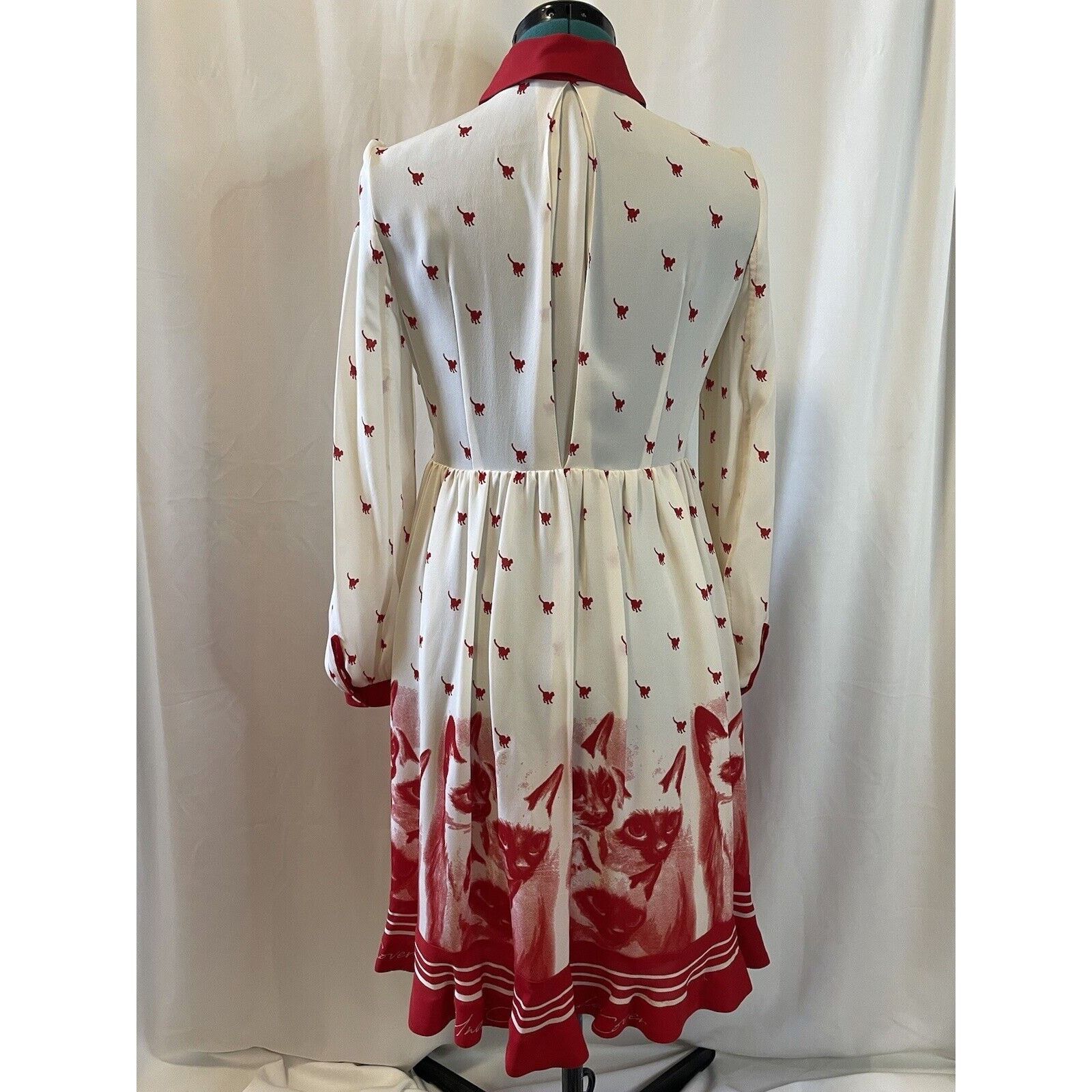 Undercover SS20 Undercover Lightweight Cat Print Dress JP Size 2 Size S / US 4 / IT 40 - 2 Thumbnail