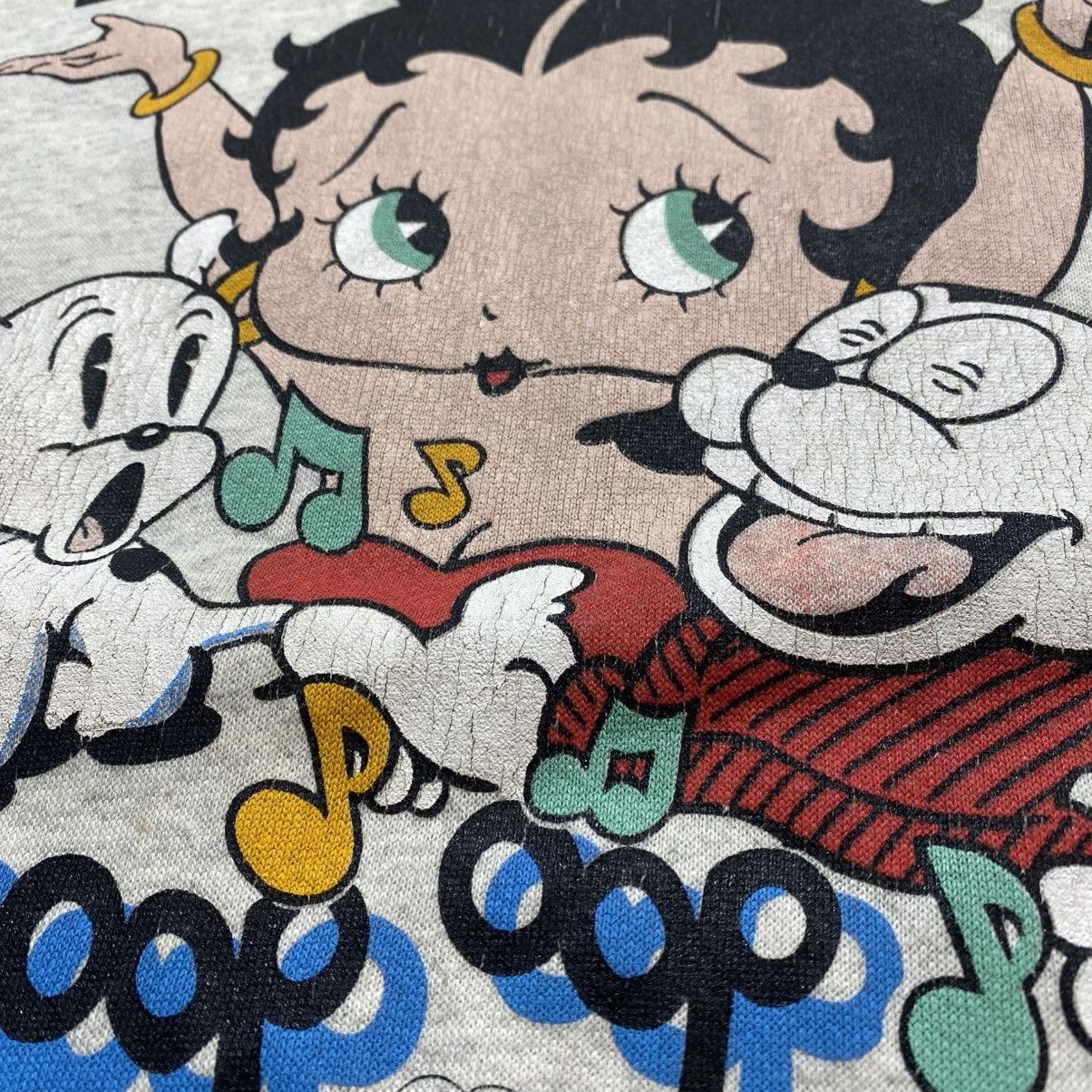 Vintage Vintage 90s Betty Boop Hoodie Size US L / EU 52-54 / 3 - 3 Thumbnail