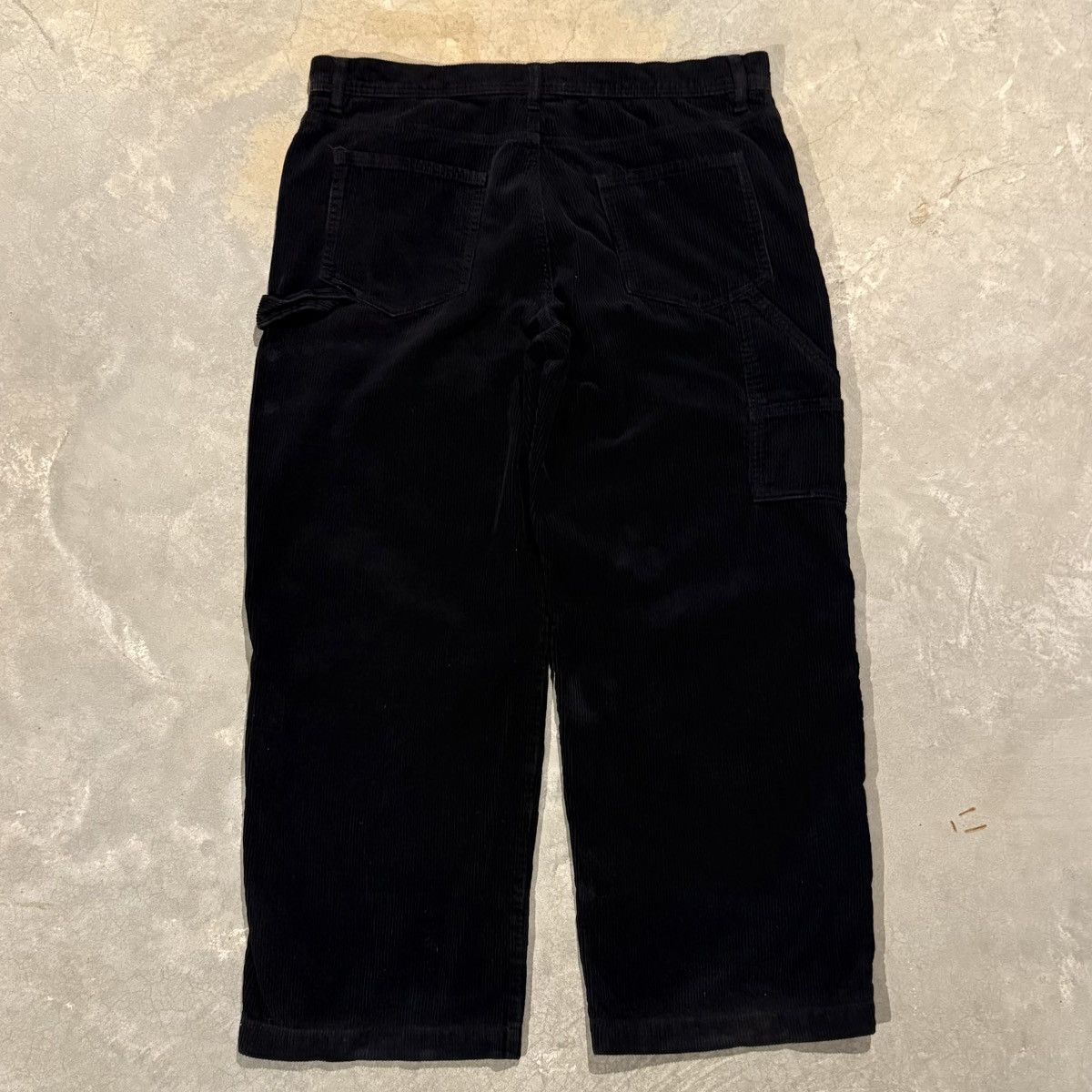 Vintage 2000s Faded Corduroy Double Knee Carpenter Pants ERD Grunge Size US 38 / EU 54 - 7 Thumbnail