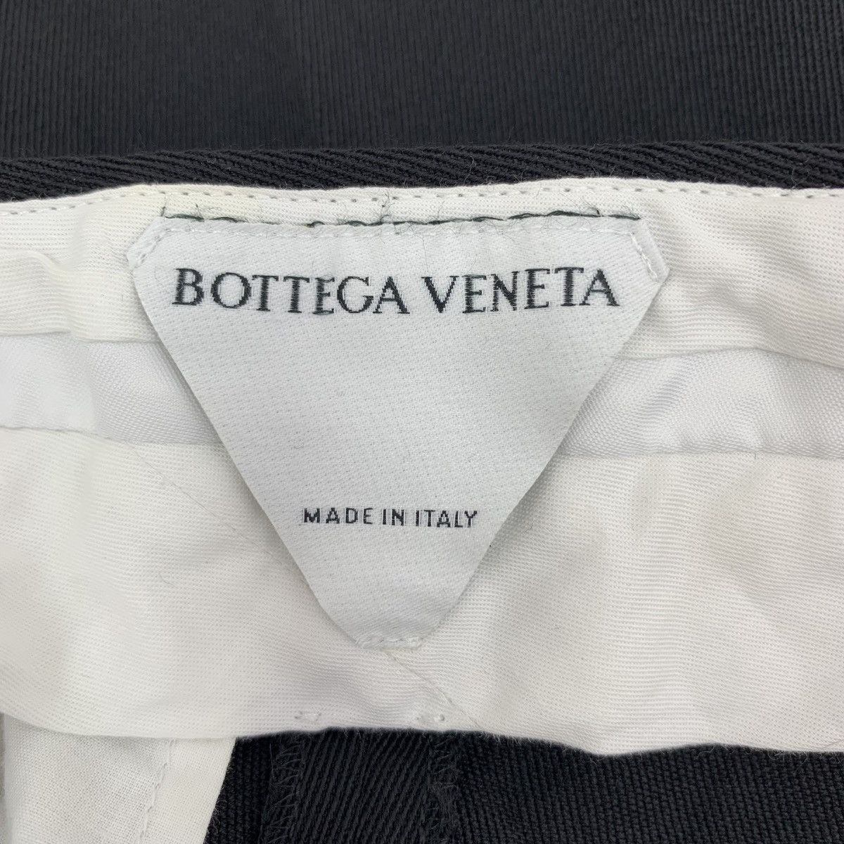 Bottega Veneta Bottega Veneta Black Wool Wide-leg Casual Pants K26WX Size 24" / US 00 / IT 34 - 6 Thumbnail