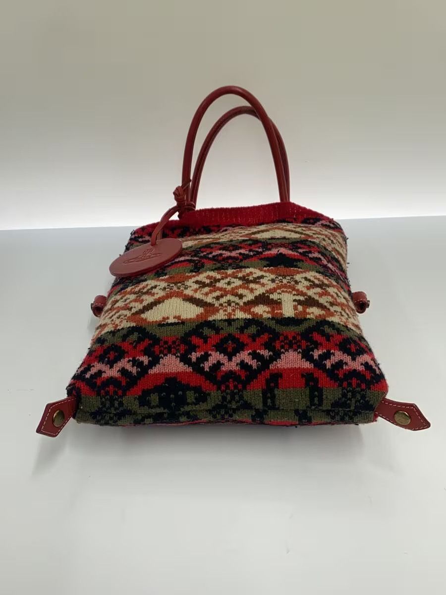Vivienne Westwood Nordic Knit Orb Tote Bag Size ONE SIZE - 4 Thumbnail