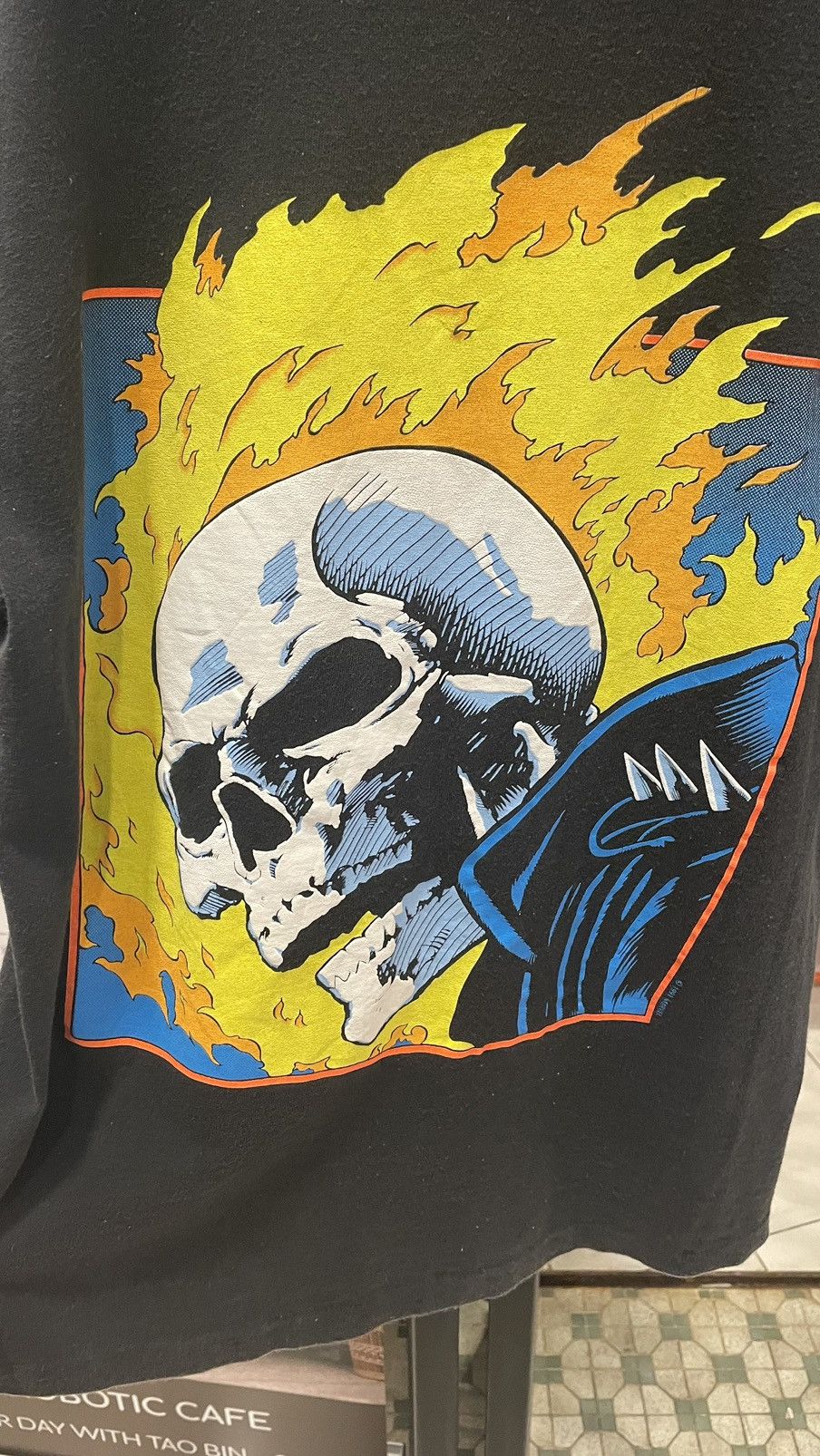 Marvel Comics Vintage 1991 marvel comic ghost rider tshirt Size US M / EU 48-50 / 2 - 6 Thumbnail