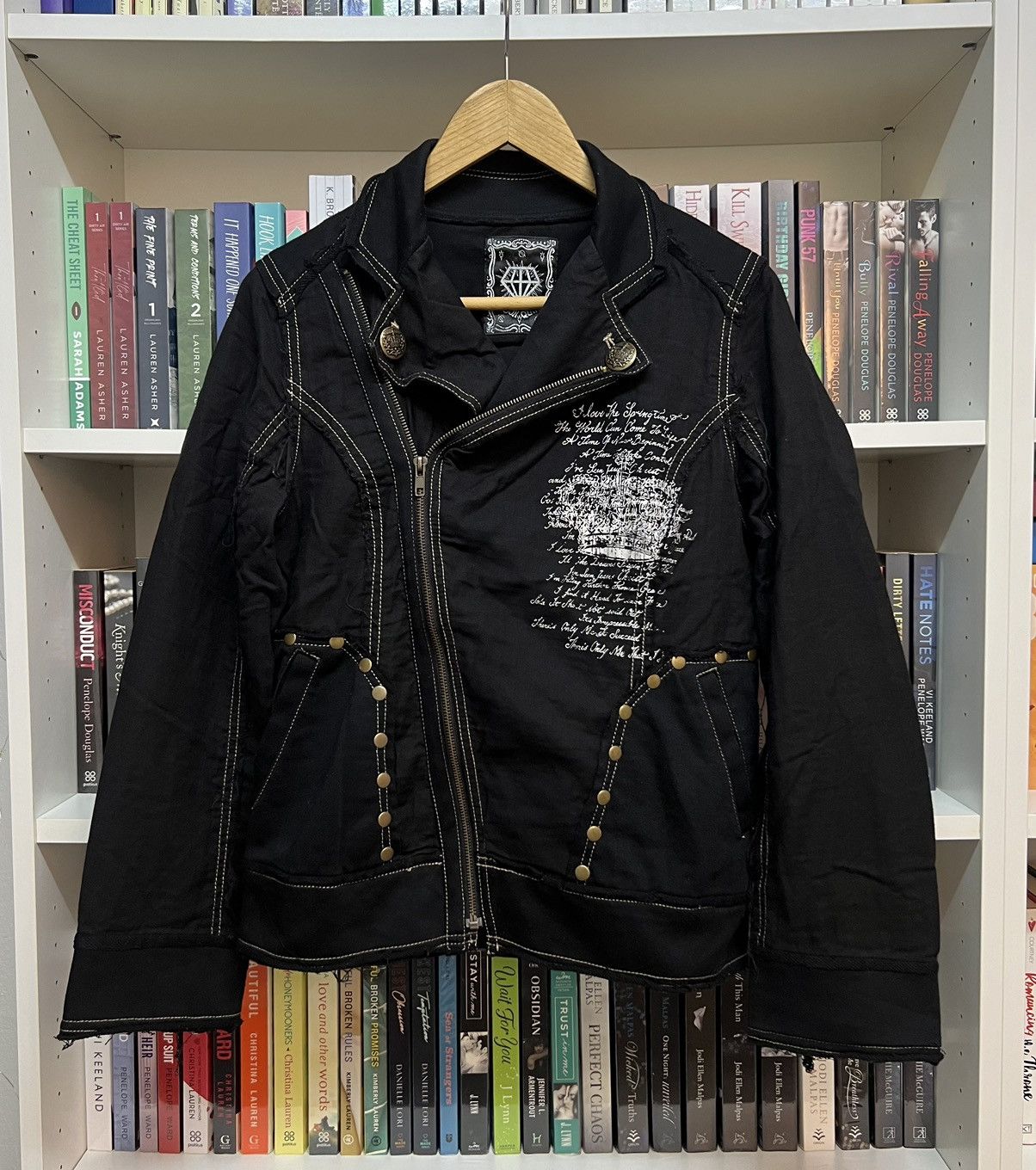 If Six Was Nine Alhon Quins Japan Double Collar Jacket Size US S / EU 44-46 / 1 - 1 Thumbnail