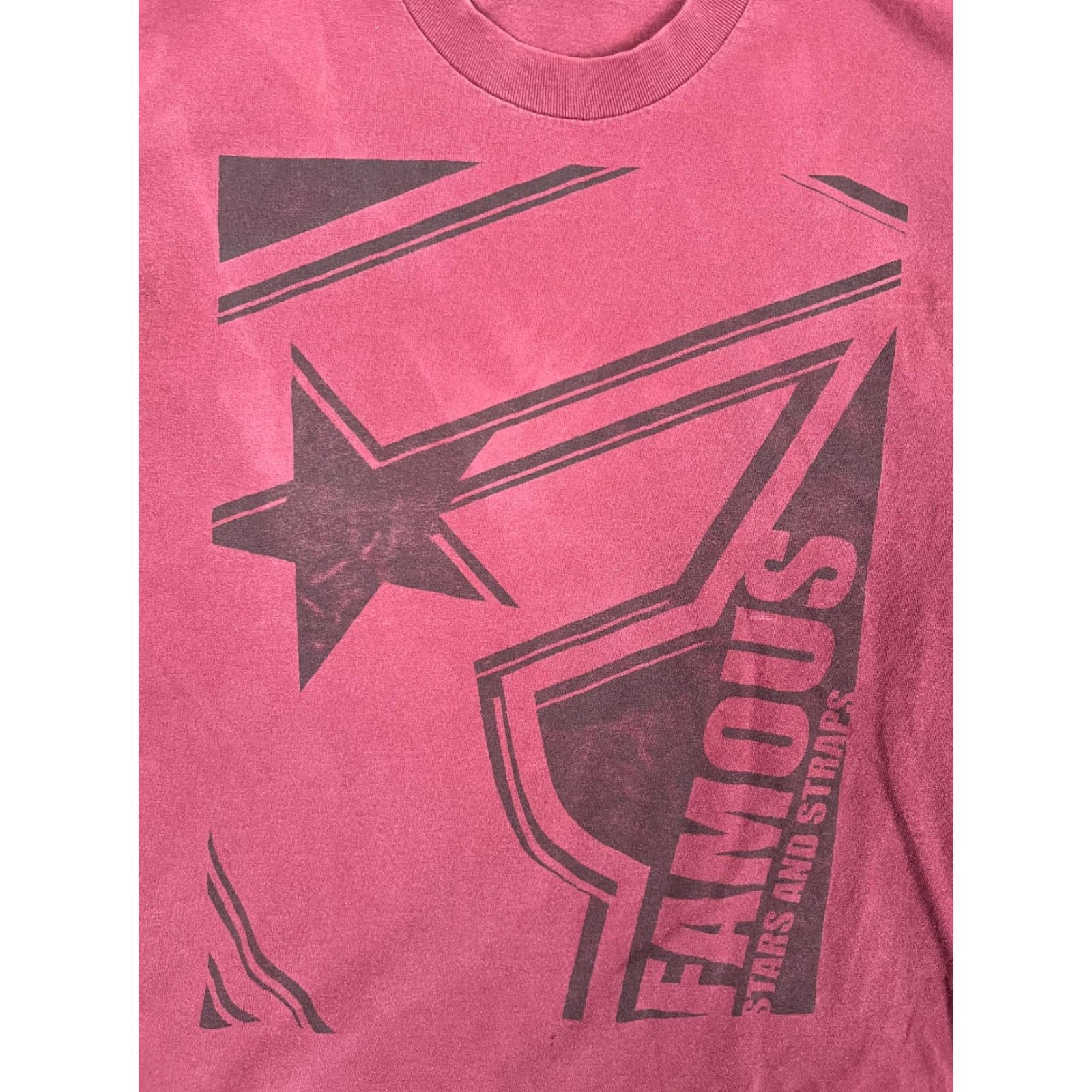Logo 7 VINTAGE Famous Stars & Straps T-Shirt Mens L Red F Logo Streetwear Skate Shirt Mens Large Red Size US L / EU 52-54 / 3 - 2 Thumbnail