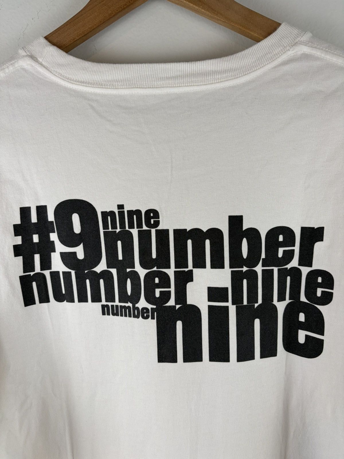 Number (N)ine Number Nine Logo Print L/S Tee Size US XL / EU 56 / 4 - 5 Thumbnail