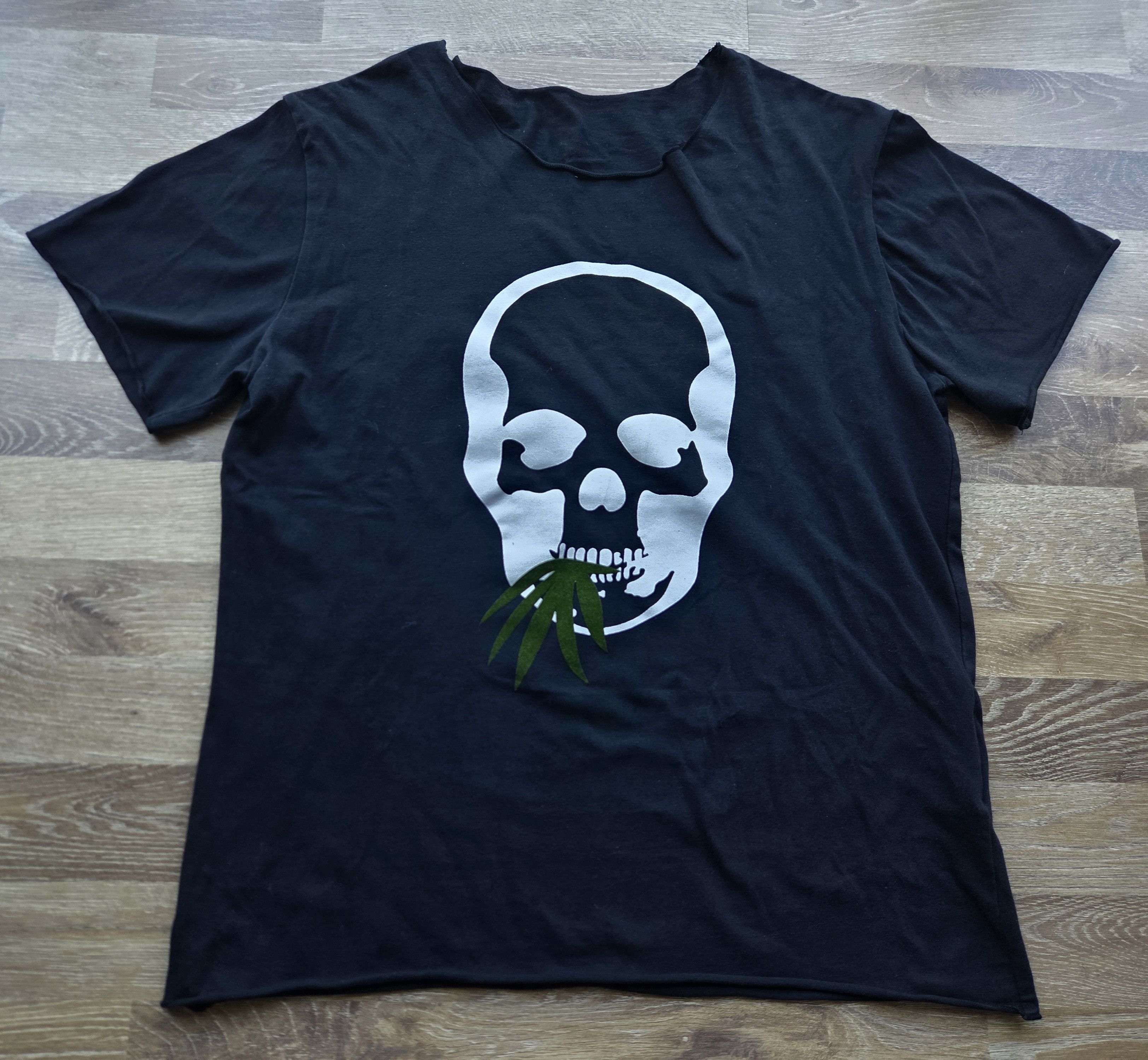 Lucien Pellat-Finet Vintage Lucien Pellat Finet Brand Raw Edge Punk Grunge Shirt Size XL / US 12-14 / IT 48-50 - 1 Thumbnail