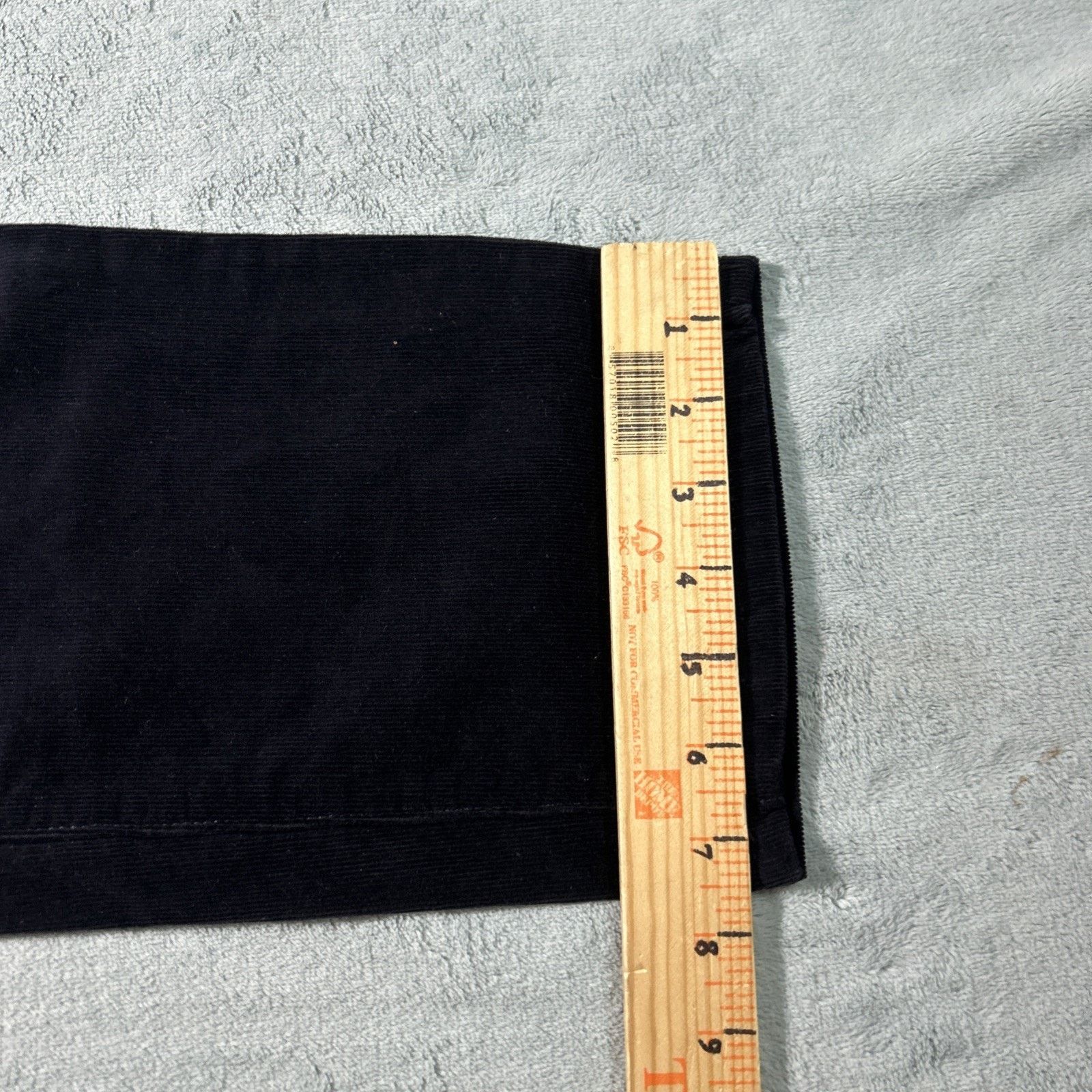 Talbots Velveteen Corduroy Straight Pants Womens 34x28 Velour Formal Size 34" / US 12 / IT 48 - 12 Thumbnail
