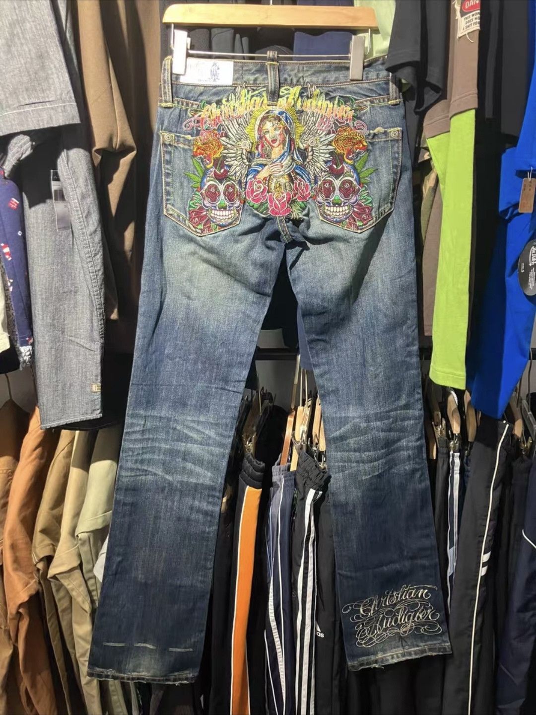 Christian Audigier Christian audigier ed hardy style jeans Size US 26 / EU 42 - 1 Thumbnail