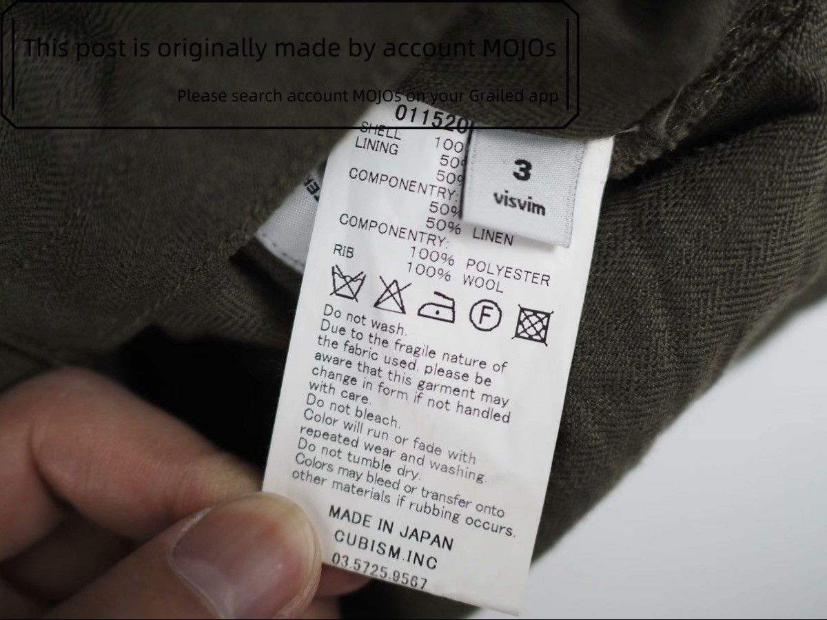 Visvim Sz 3 Visvim 15AW CORPS Military Green Padded Jacket mojos105 Size US L / EU 52-54 / 3 - 8 Thumbnail