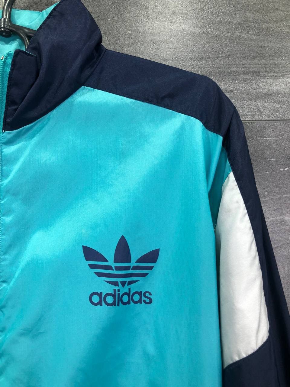Vintage Vintage Mens Adidas Olympic 90s Track Jacket stripes rare Size US S / EU 44-46 / 1 - 2 Thumbnail