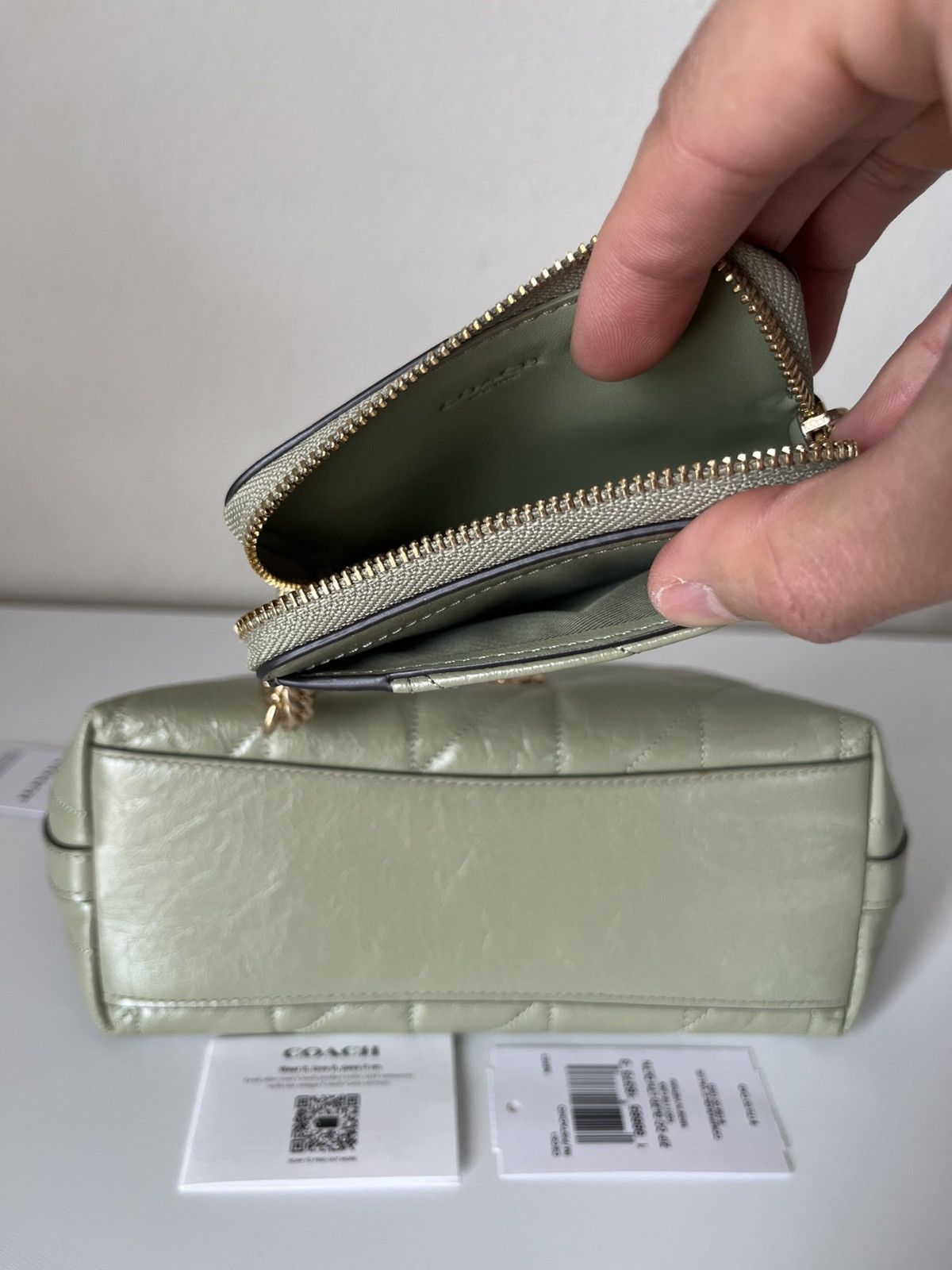 Coach Coach Caitlin Shoulder Bag With Quilting Size ONE SIZE - 3 Thumbnail
