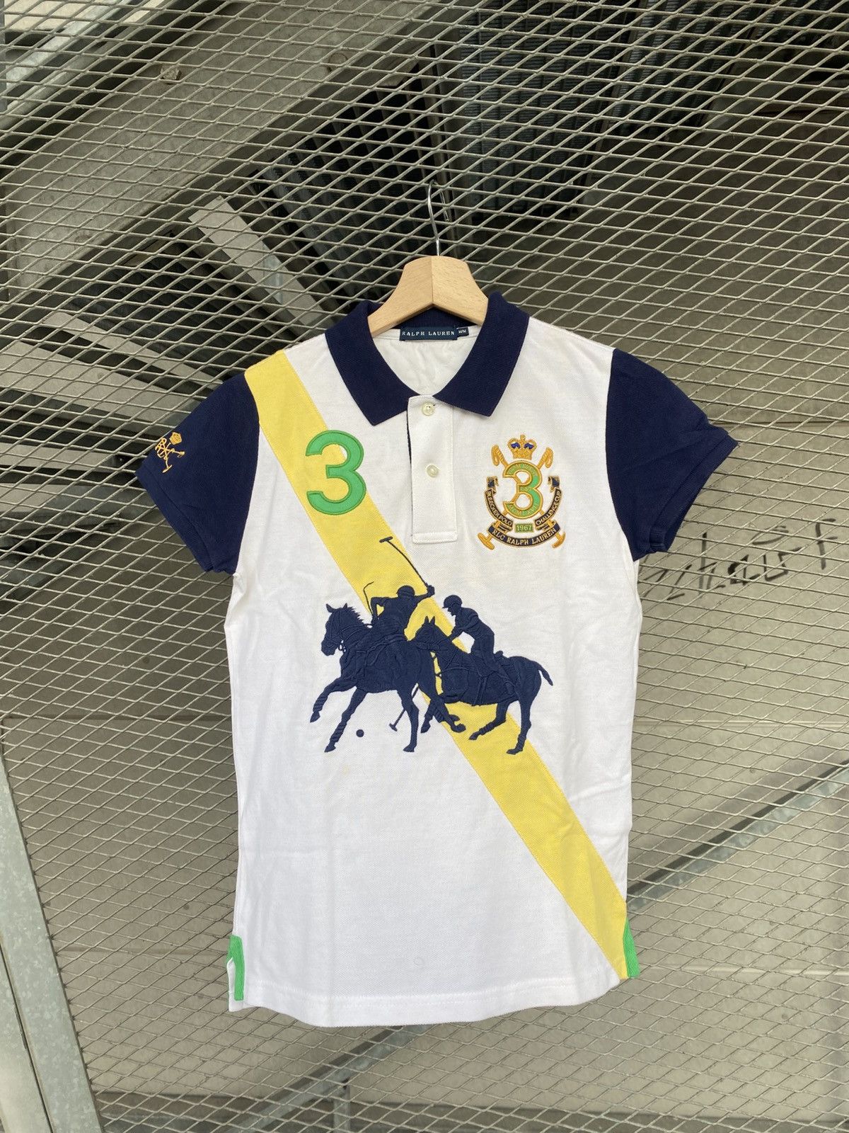Ralph Lauren Ralph Lauren Polo Y2K Embroidered Logo Polo T-Shirt Size M / US 6-8 / IT 42-44 - 1 Thumbnail