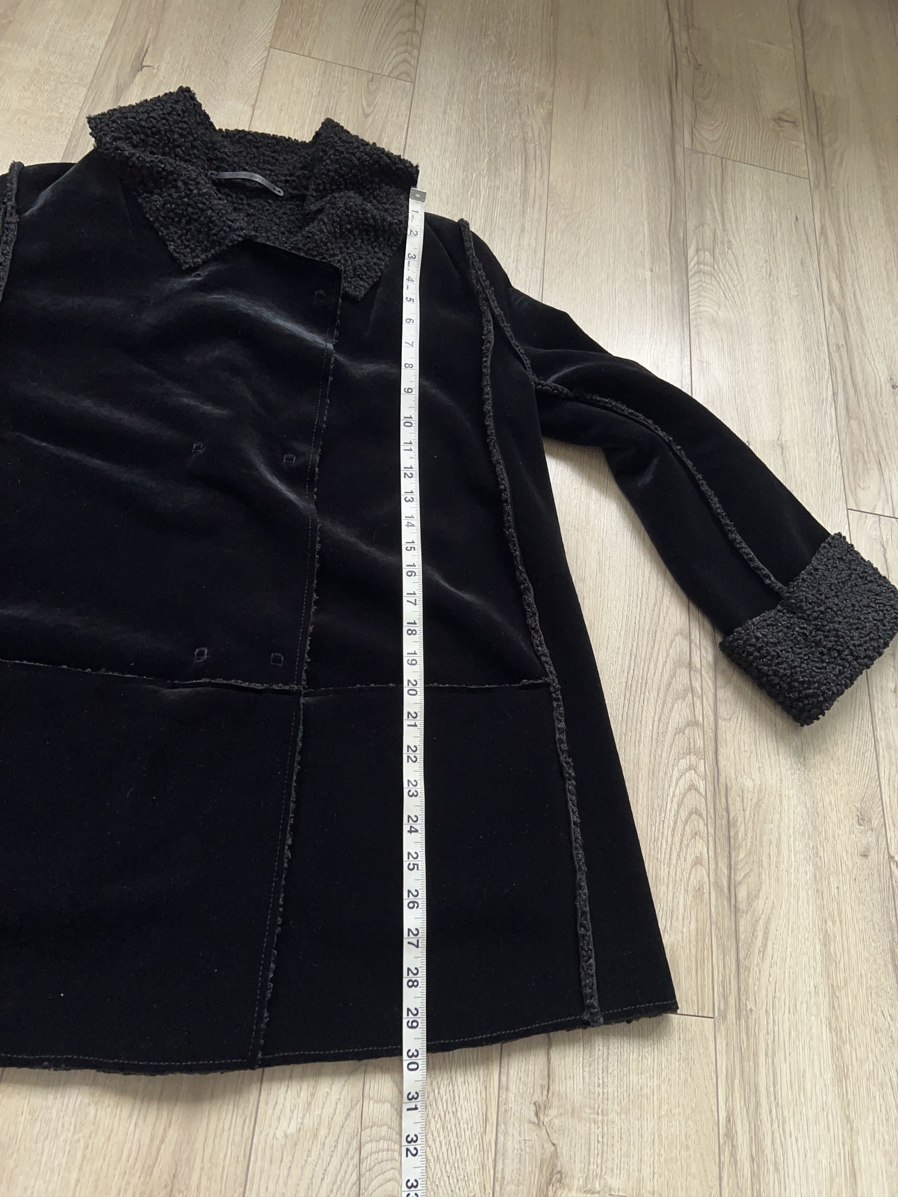 Annette Gortz ANNETTE GORTZ Glory Designer Black Coat Jacket Polyester Size M / US 6-8 / IT 42-44 - 8 Thumbnail