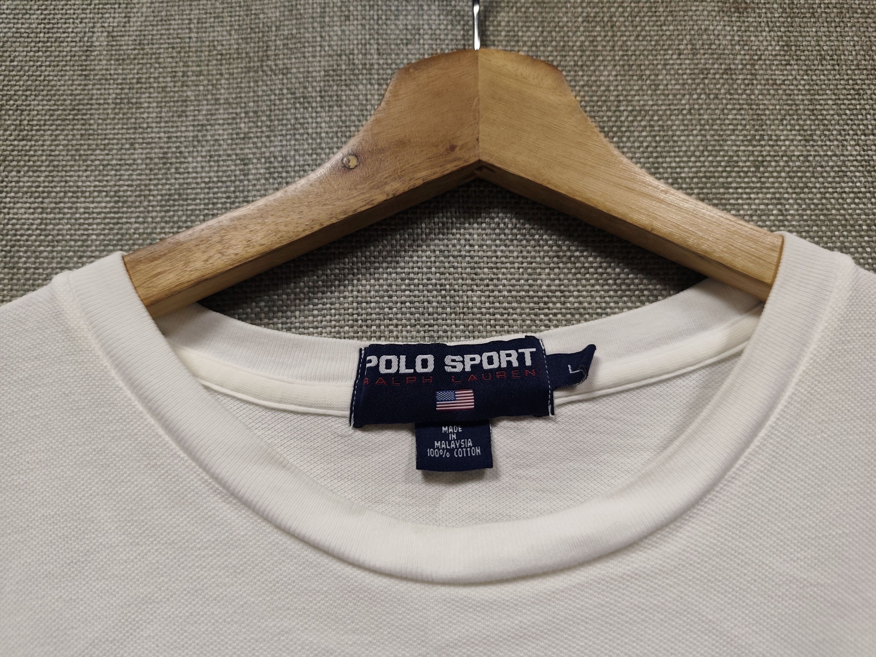 Polo Ralph Lauren Vintage 90s t shirt polo ralph lauren Size US XL / EU 56 / 4 - 6 Thumbnail