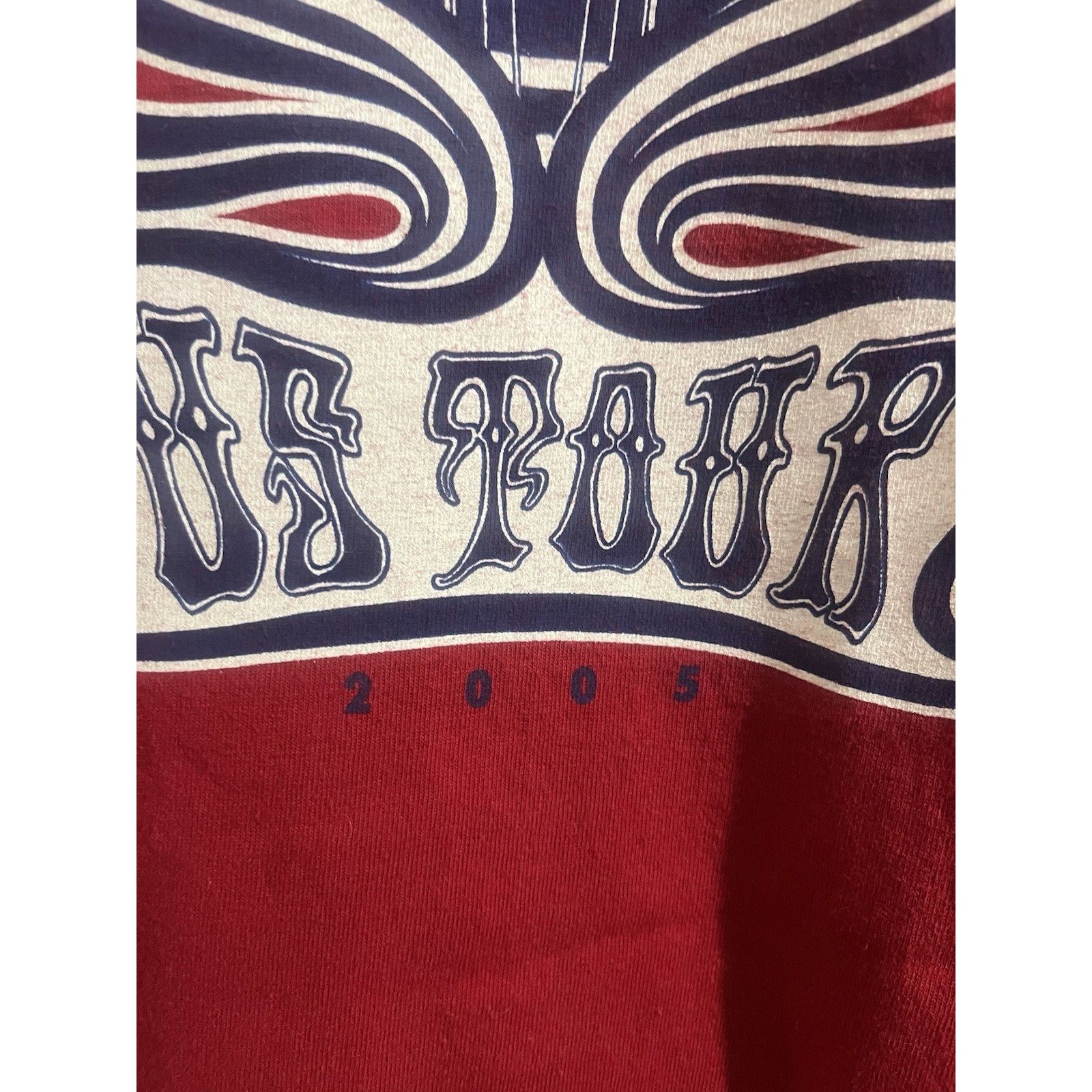 Giant Vtg Paul McCartney US Tour 2005 Beatles Red Shirt Size XL Size US XL / EU 56 / 4 - 2 Thumbnail