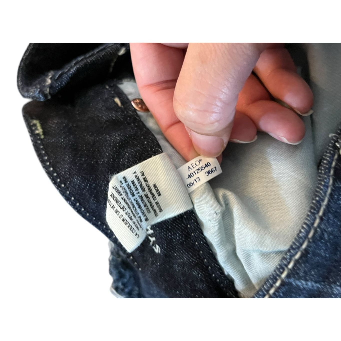 American Eagle Outfitters American Eagle Stretch Jean Shorts Size 2 Size 26" / US 2 / IT 38 - 8 Thumbnail