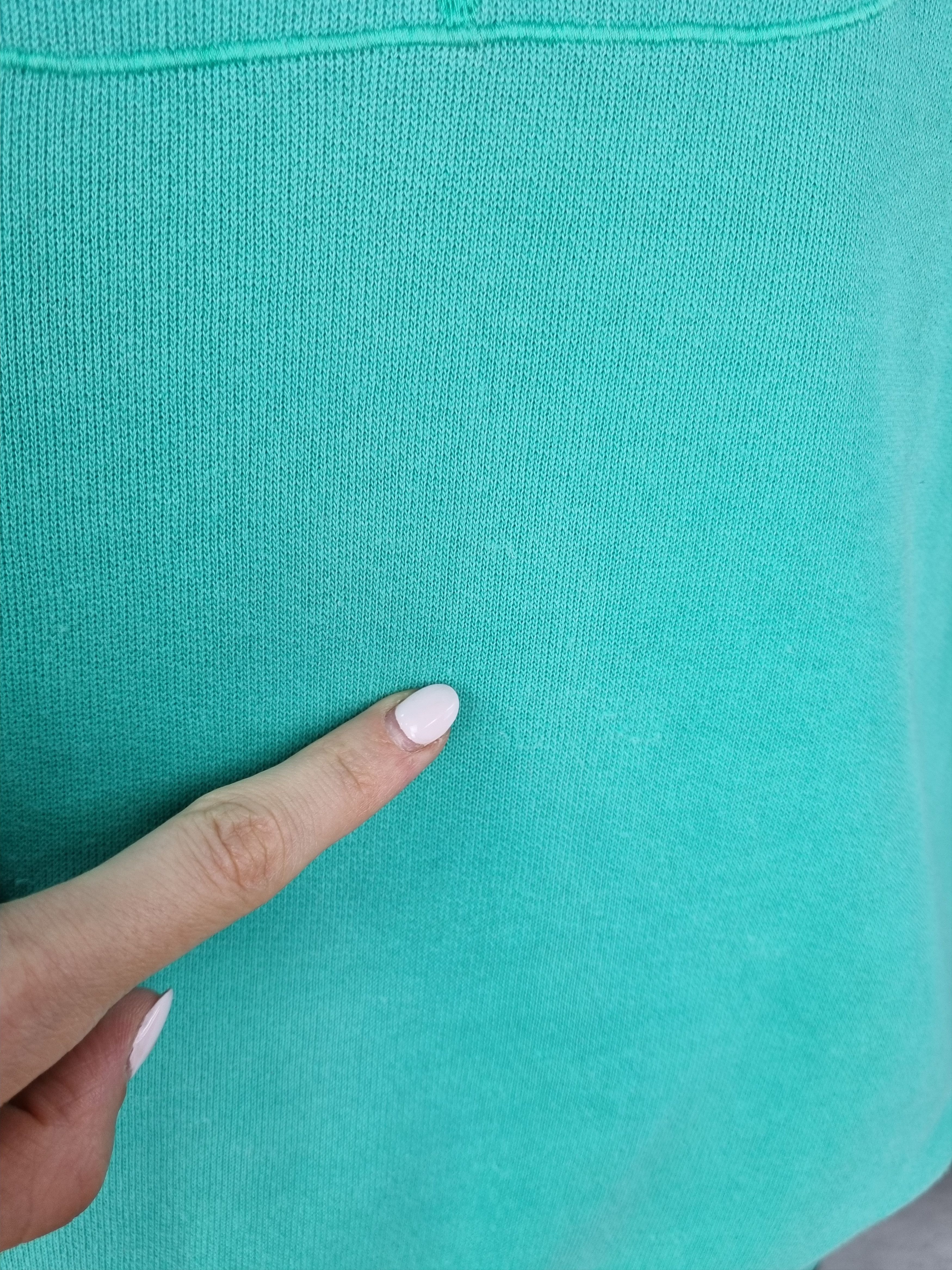 Valentino × Vintage 90s Valentino Big Logo Oversized Mint Sweatshirt Size US M / EU 48-50 / 2 - 14 Thumbnail