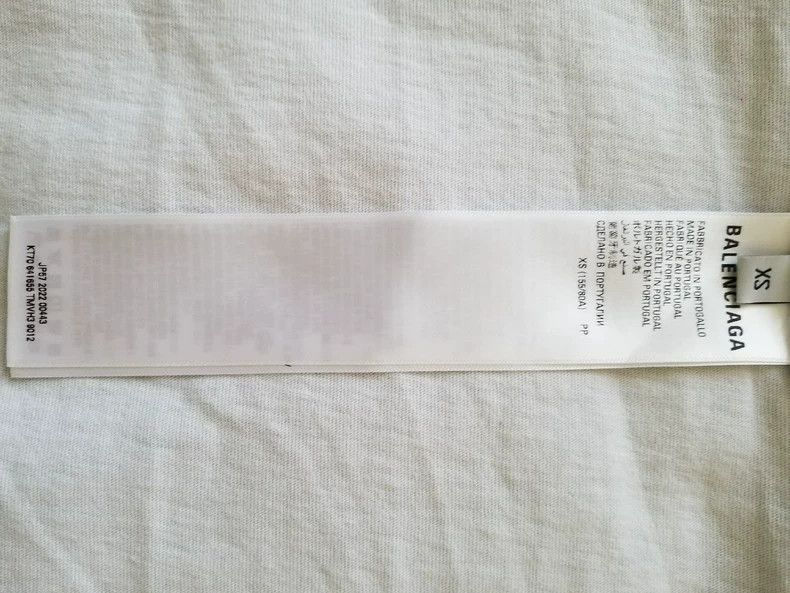 Balenciaga Balenciaga Light grey T-shirt 2505-Nextarrow Size US XS / EU 42 / 0 - 5 Thumbnail
