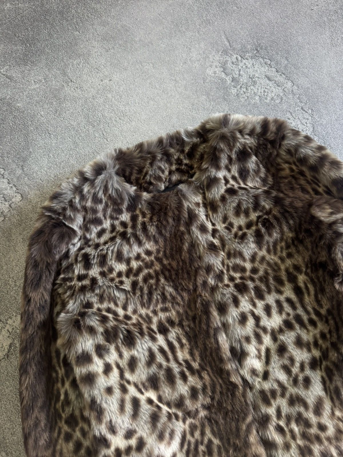 Hysteric Glamour Rare Faux Fur jacket bomber blazer Y2K Avantgarde L.G.B. 90s Size XS / US 0-2 / IT 36-38 - 2 Thumbnail