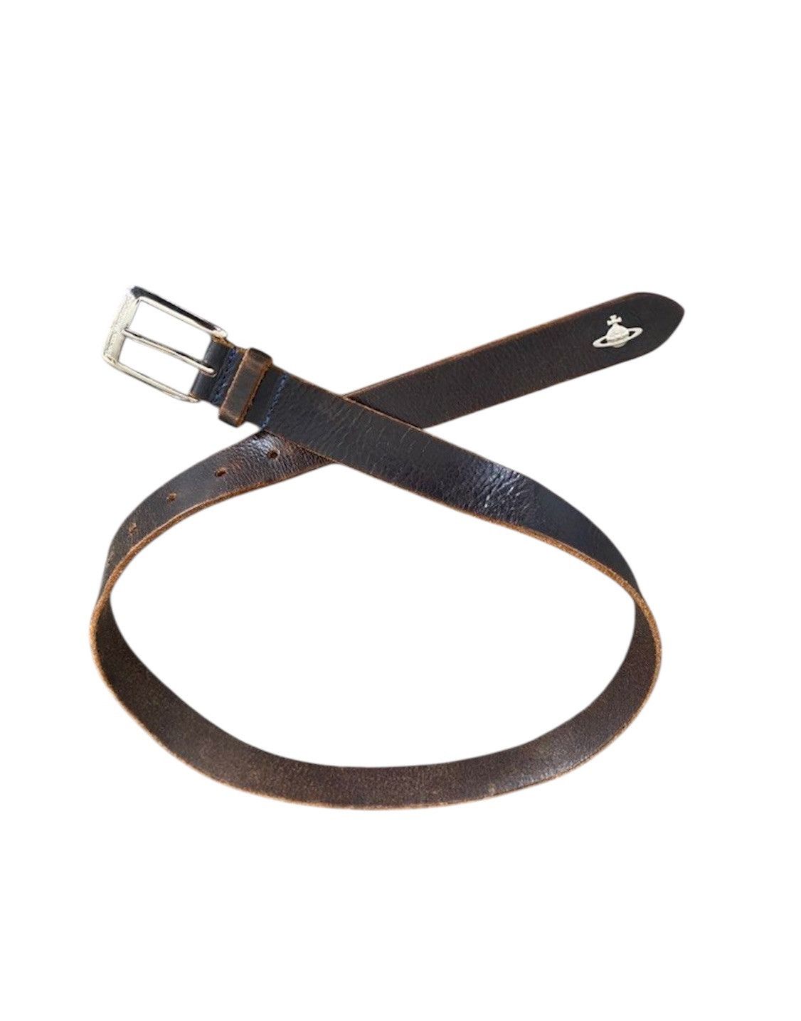 Vivienne Westwood Vivienne Westwood leather belt orb logo Size ONE SIZE - 1 Thumbnail