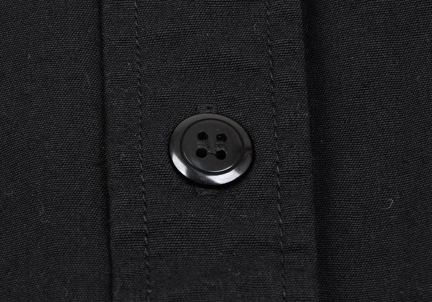 Junya Watanabe Dyed Nylon Taffeta Shirt in Black Size L Size US L / EU 52-54 / 3 - 11 Thumbnail