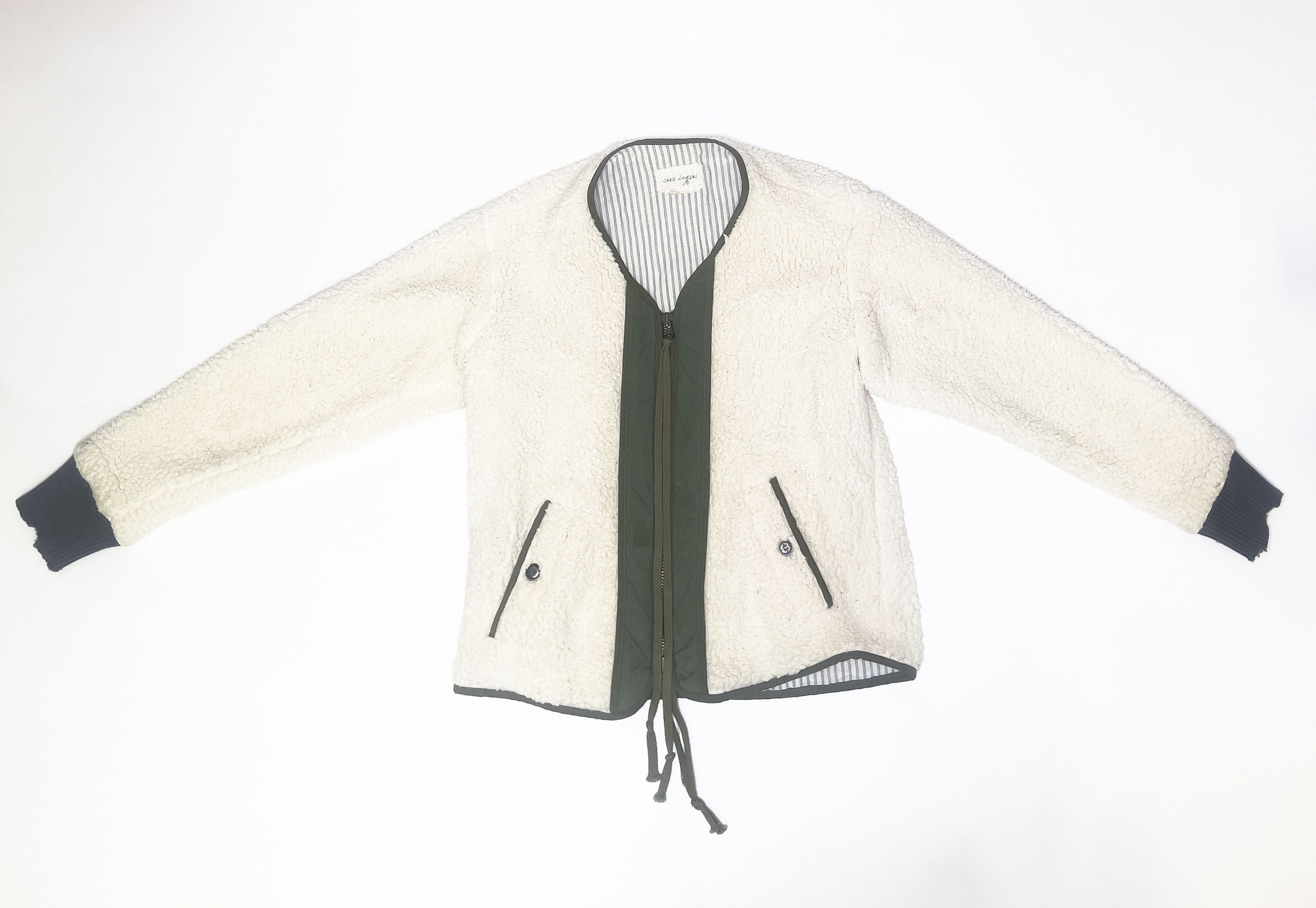 Greg Lauren - Off-White Modern Flight Jacket
