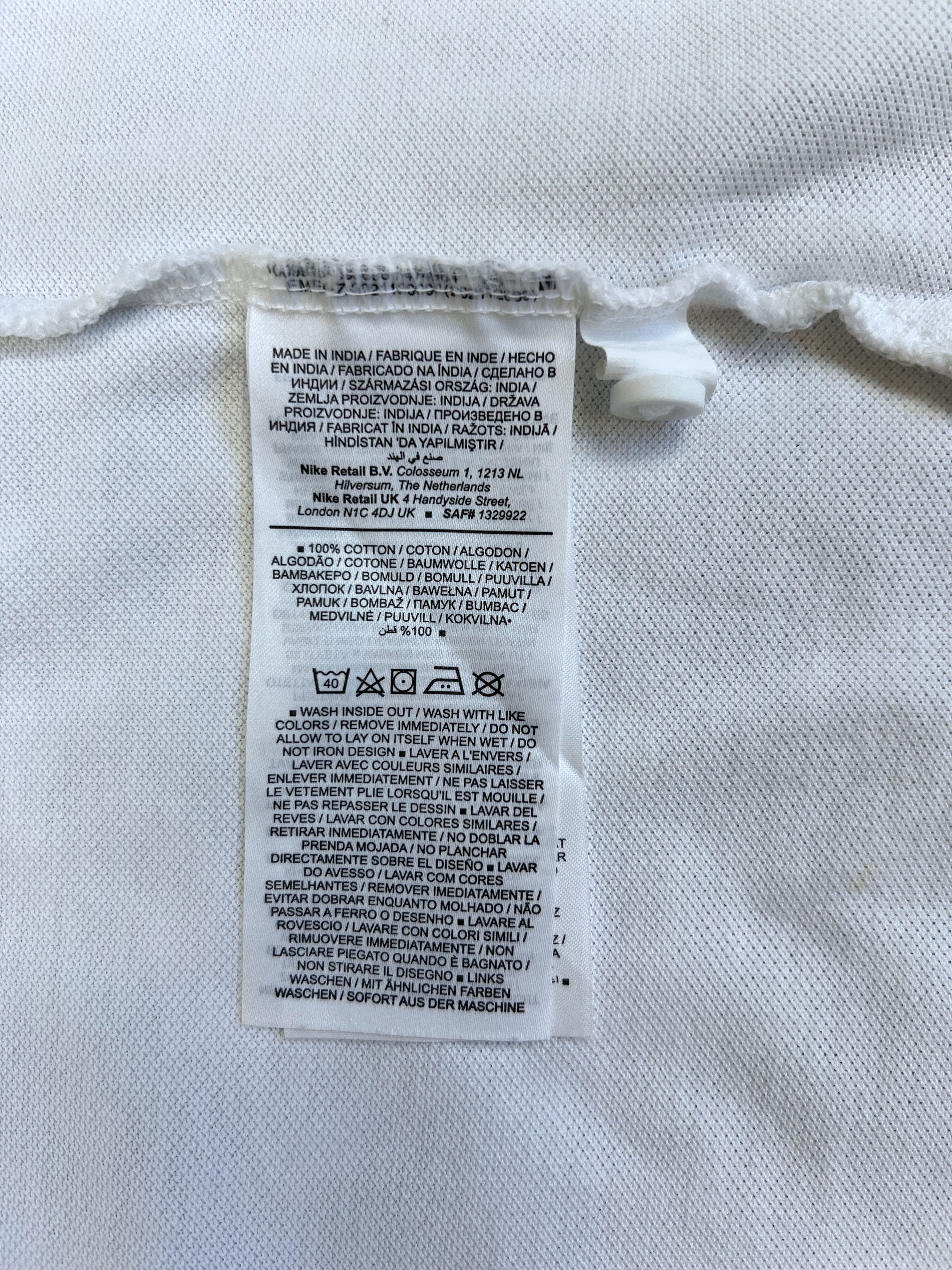 Nike Nike White Polo Shirt XL – Swoosh Embroidered Logo Size US XL / EU 56 / 4 - 15 Thumbnail