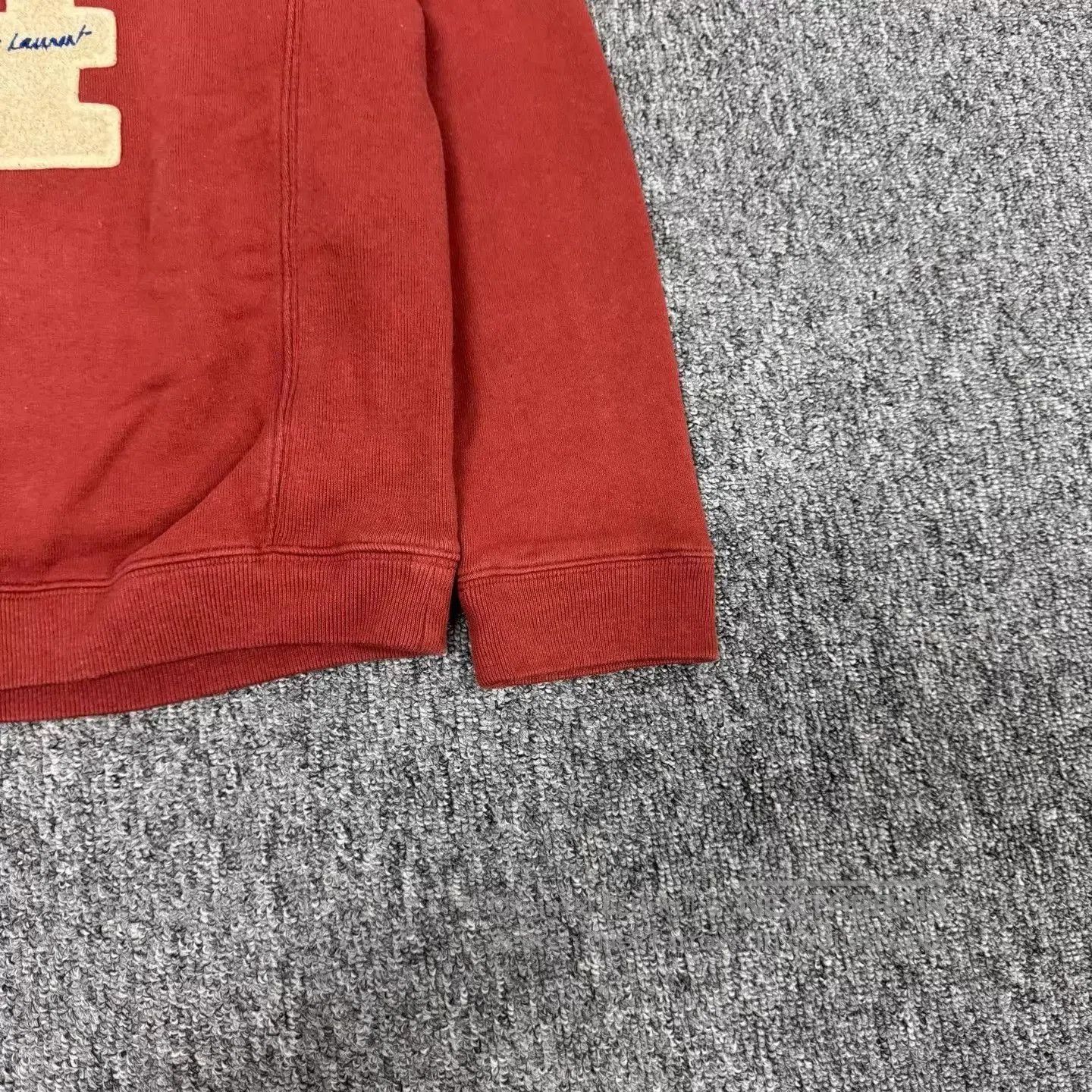 Saint Laurent Paris Orange Long Sleeve Number 24 Sweatshirt L. Size US L / EU 52-54 / 3 - 3 Thumbnail