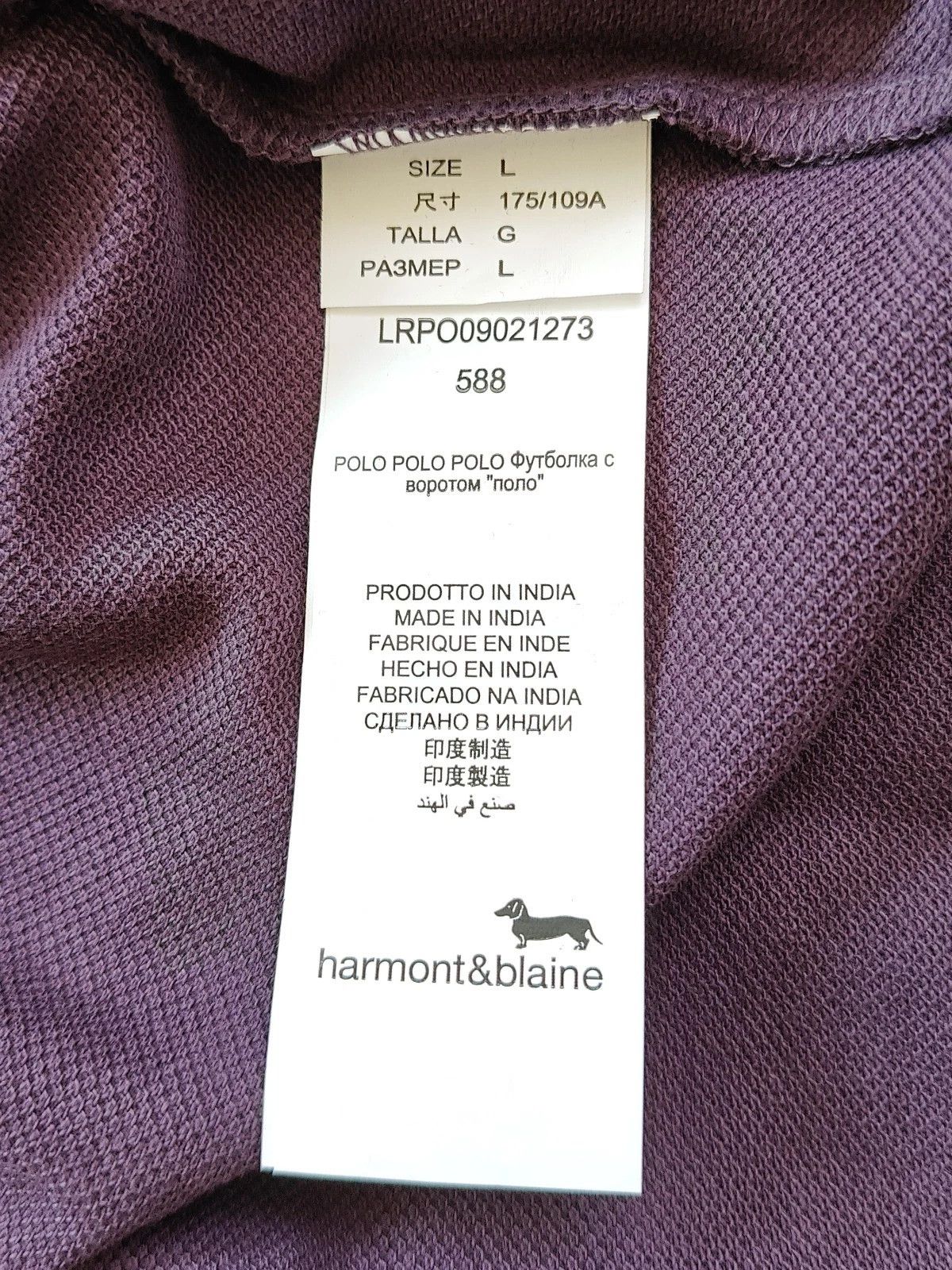 Harmont & Blaine Harmont & Blaine Longsleeves Polo Shirt ASM/2119 Size US L / EU 52-54 / 3 - 7 Thumbnail