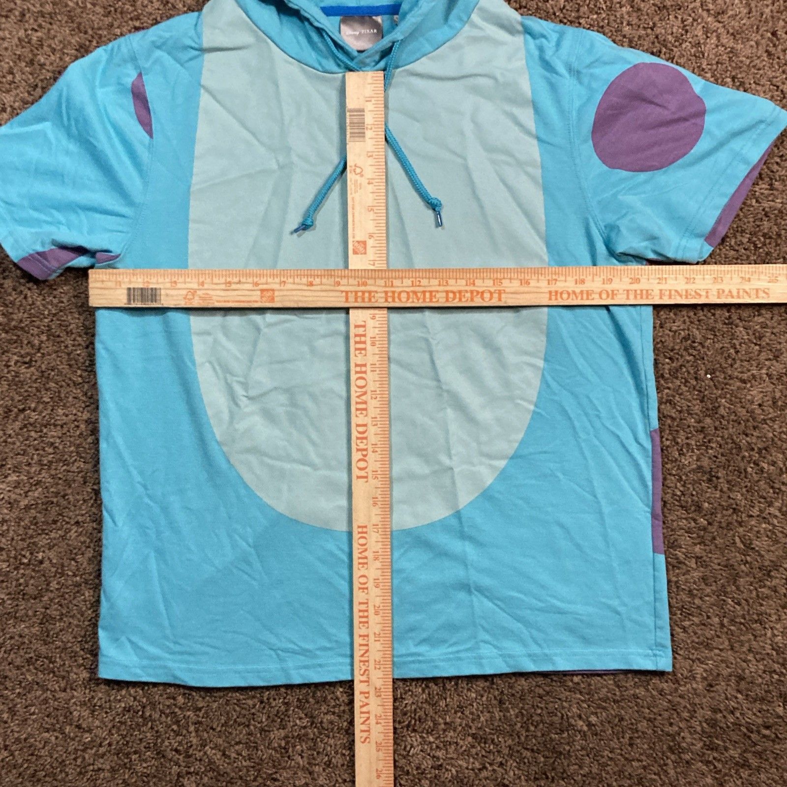 Disney Disney x Pixar Sully Monster Inc Hoodie Shirt Size L Cosplay Size US L / EU 52-54 / 3 - 5 Thumbnail