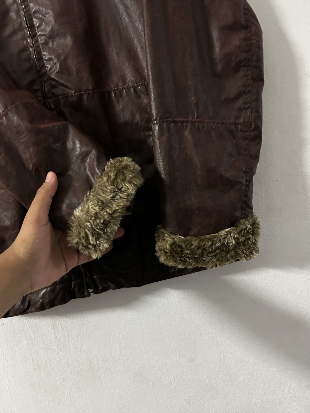 Patrick Cox Vintage Patrick Cox Wannabe fur jacket Size M / US 6-8 / IT 42-44 - 3 Thumbnail