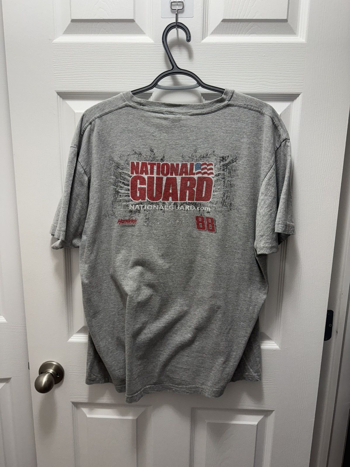 NASCAR × Vintage NASCAR Dale Earnhardt Vintage 88 Racing Shirt Grey Size US XL / EU 56 / 4 - 2 Thumbnail