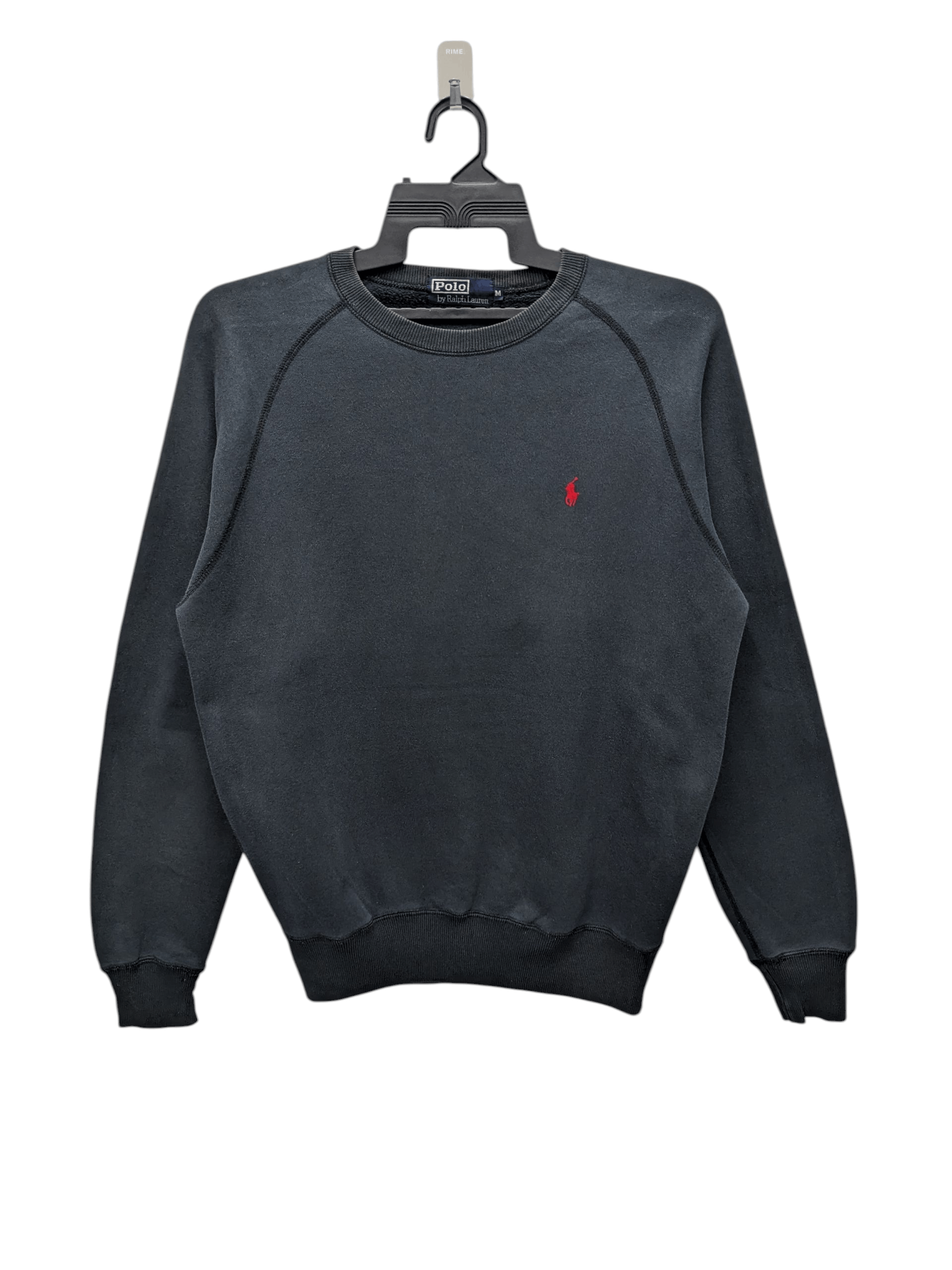 Polo Ralph Lauren Vintage Polo Ralph Lauren Red Pony Logo Raglan Sweatshirt Size US M / EU 48-50 / 2 - 1 Thumbnail