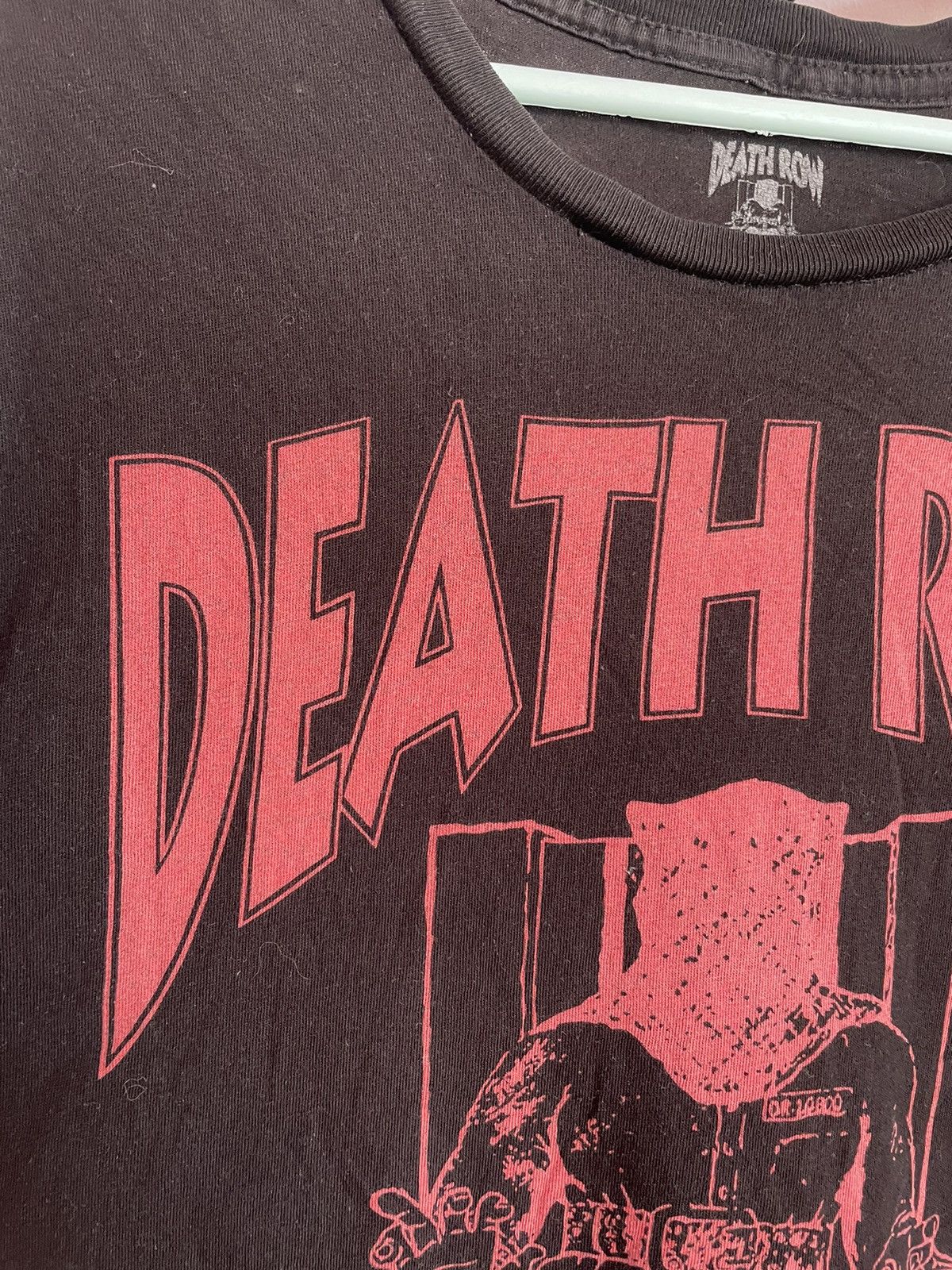 Death Row Records Vintage Death Row Records Rap Tee 90s Hip Hop T-Shirt Black Size US XL / EU 56 / 4 - 4 Thumbnail