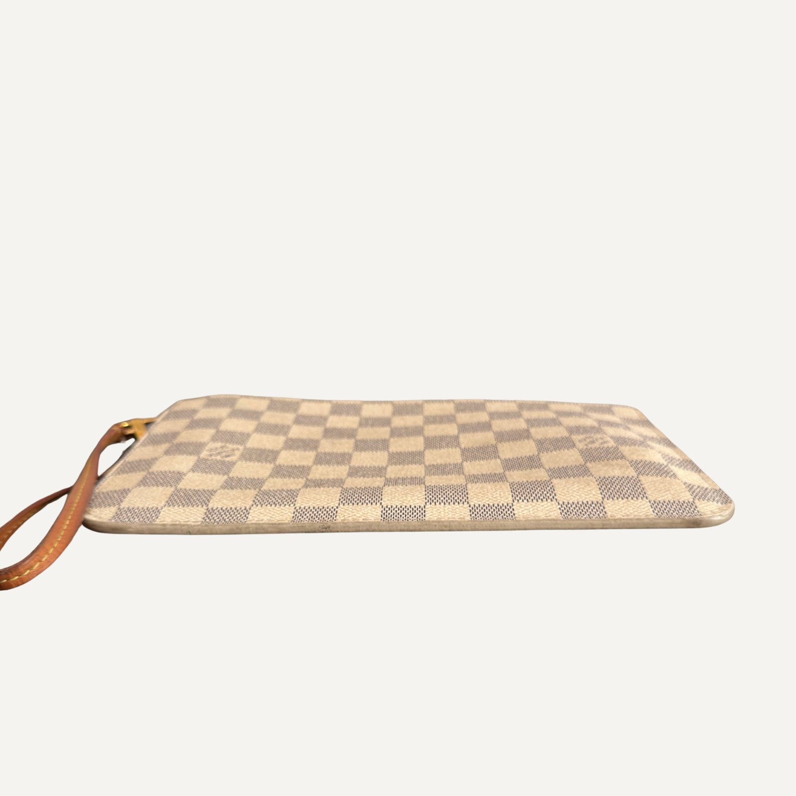 Louis Vuitton Louis Vuitton Neverfull Pochette Damier Azur Wristlet Size ONE SIZE - 5 Thumbnail