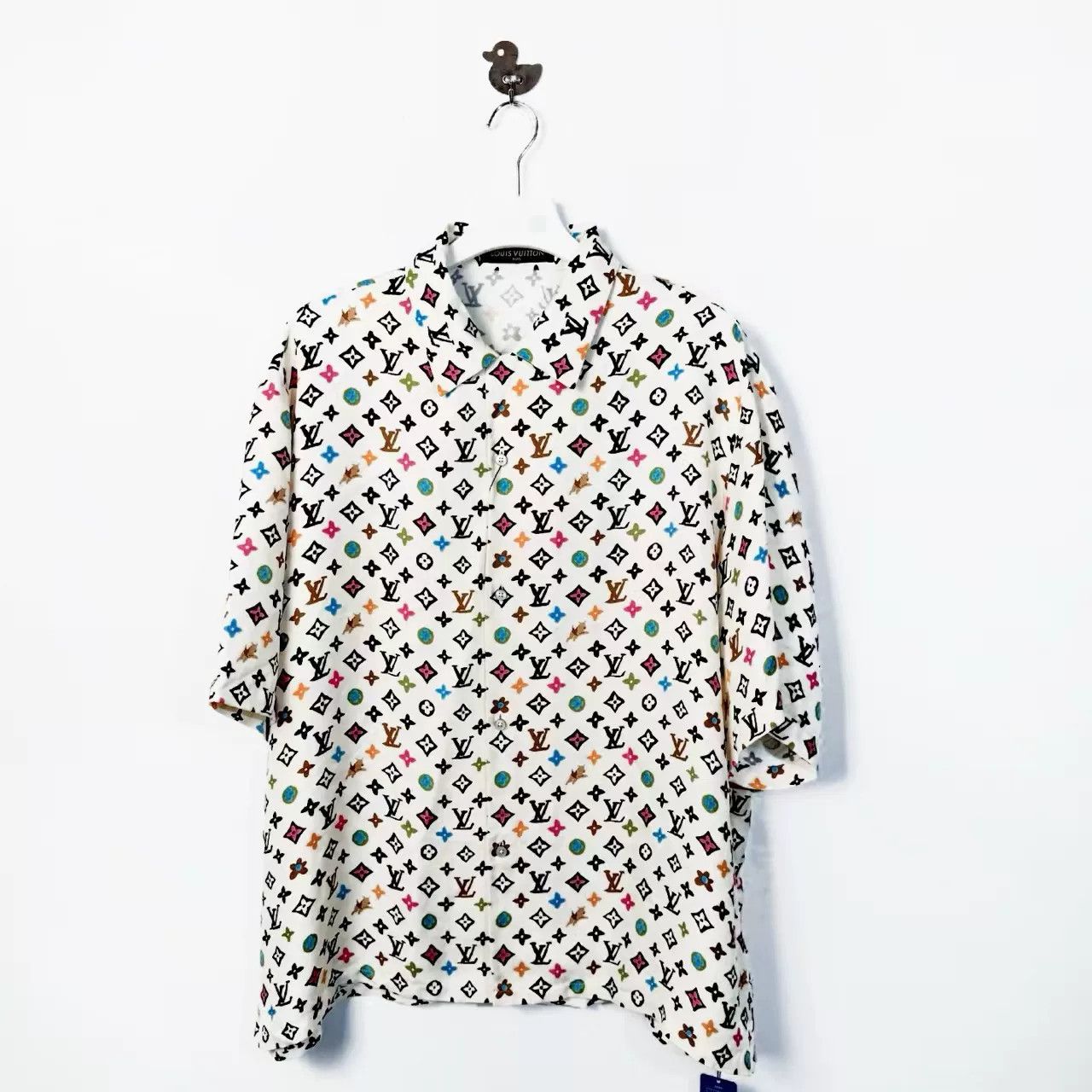 Louis Vuitton Louis Vuitton Tyler Craggy Monogram Silk Shirt 5L Size US XXL / EU 58 / 5 - 1 Thumbnail