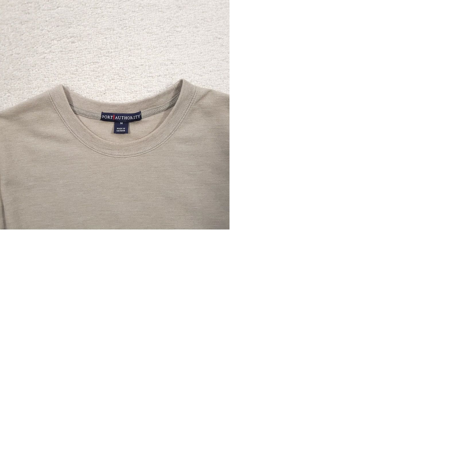 Port Authority Port Authority T Shirt Mens Medium Gray Polyester Grunge Skater SEE PHOTOS Size US M / EU 48-50 / 2 - 9 Thumbnail